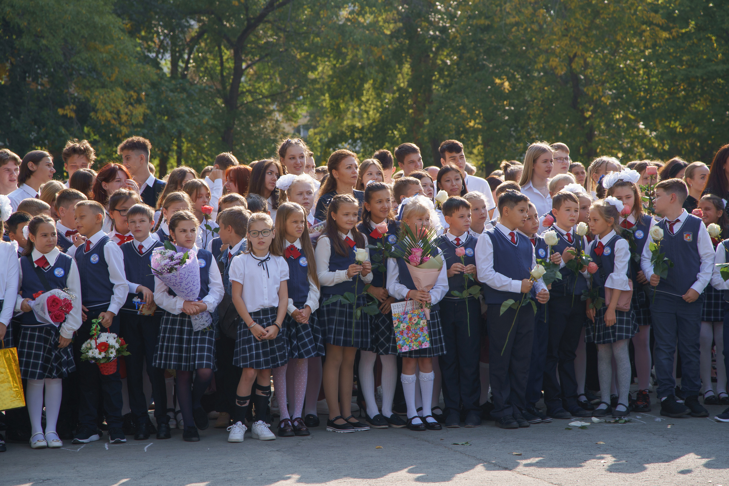 1 сентября. Лицей 28. Фотомастерская Воробьевых