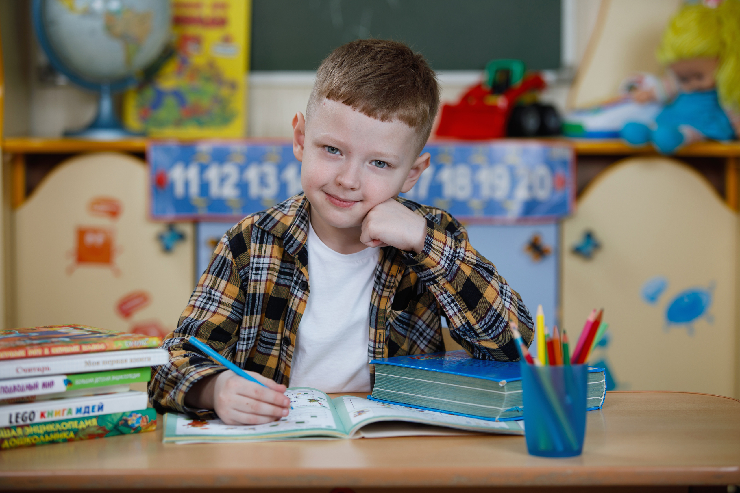 Портреты для фотоальбома в детском саду. Фотомастерская Воробьевых