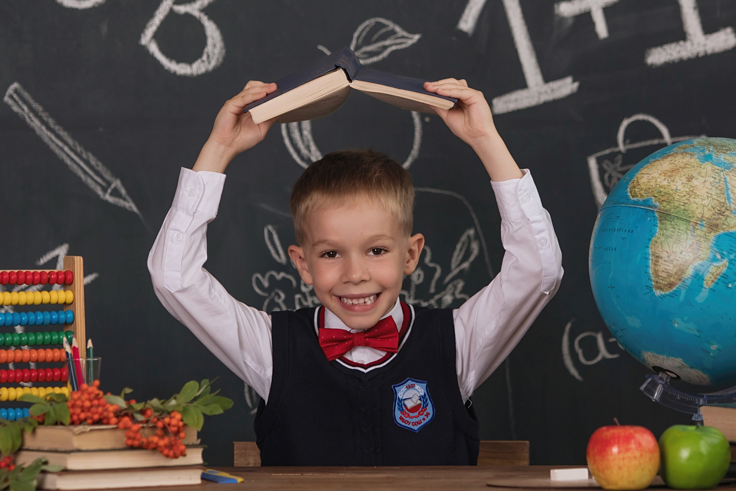 Фотосессия в студии к 1 сентября. Фотомастерская Воробьевых