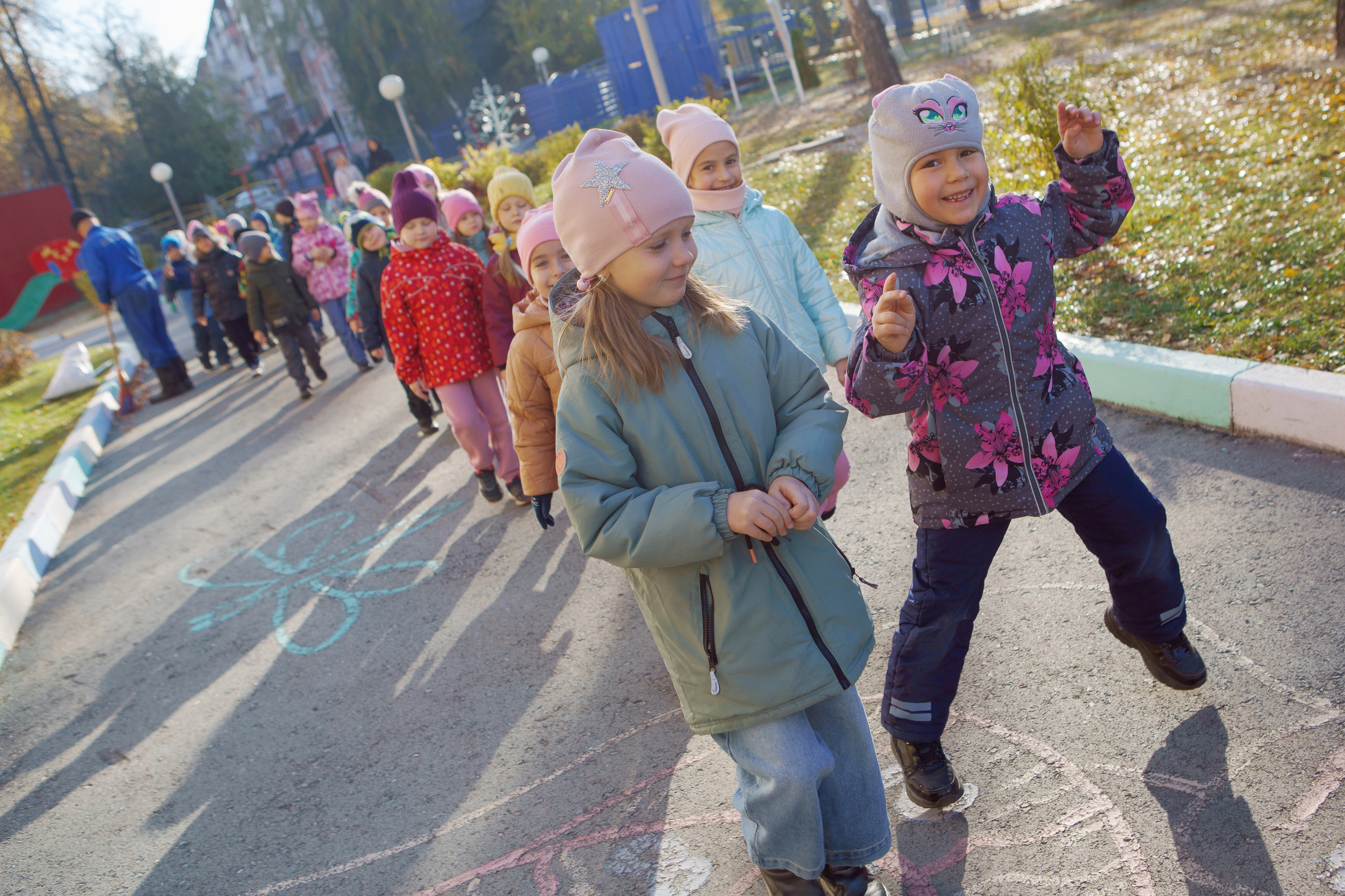 Уличная фотосессия в детском саду. Фотомастерская Воробьевых