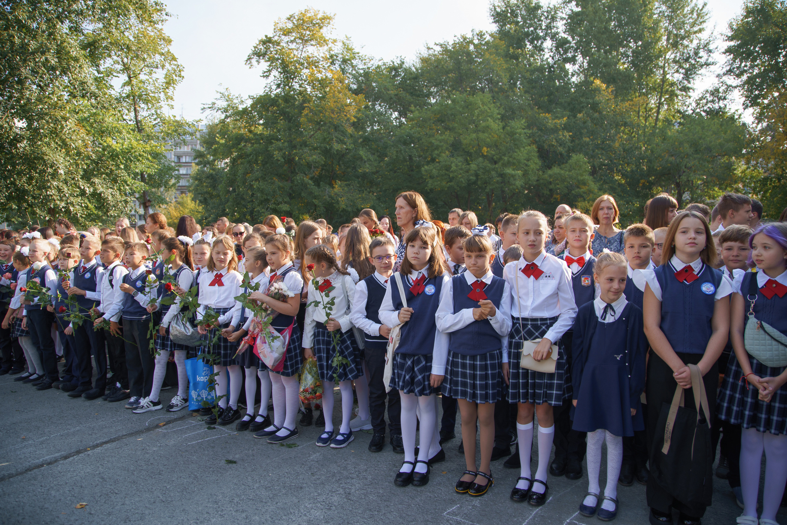 1 сентября. Лицей 28. Фотомастерская Воробьевых