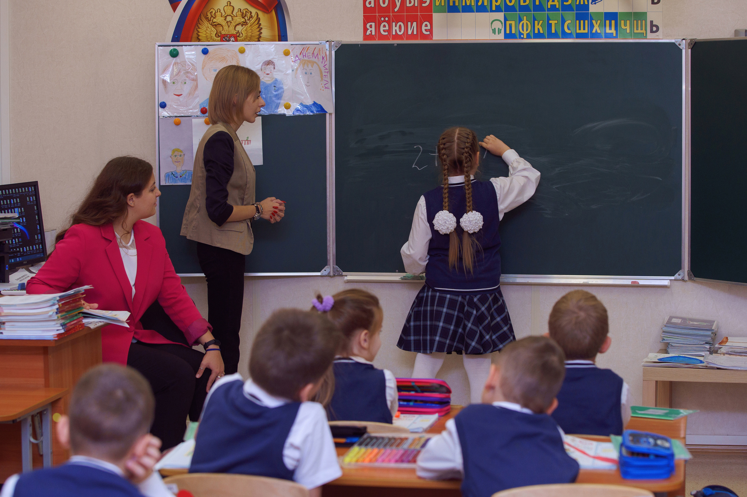 День Учителя в лицее 28. Фотомастерская Воробьевых