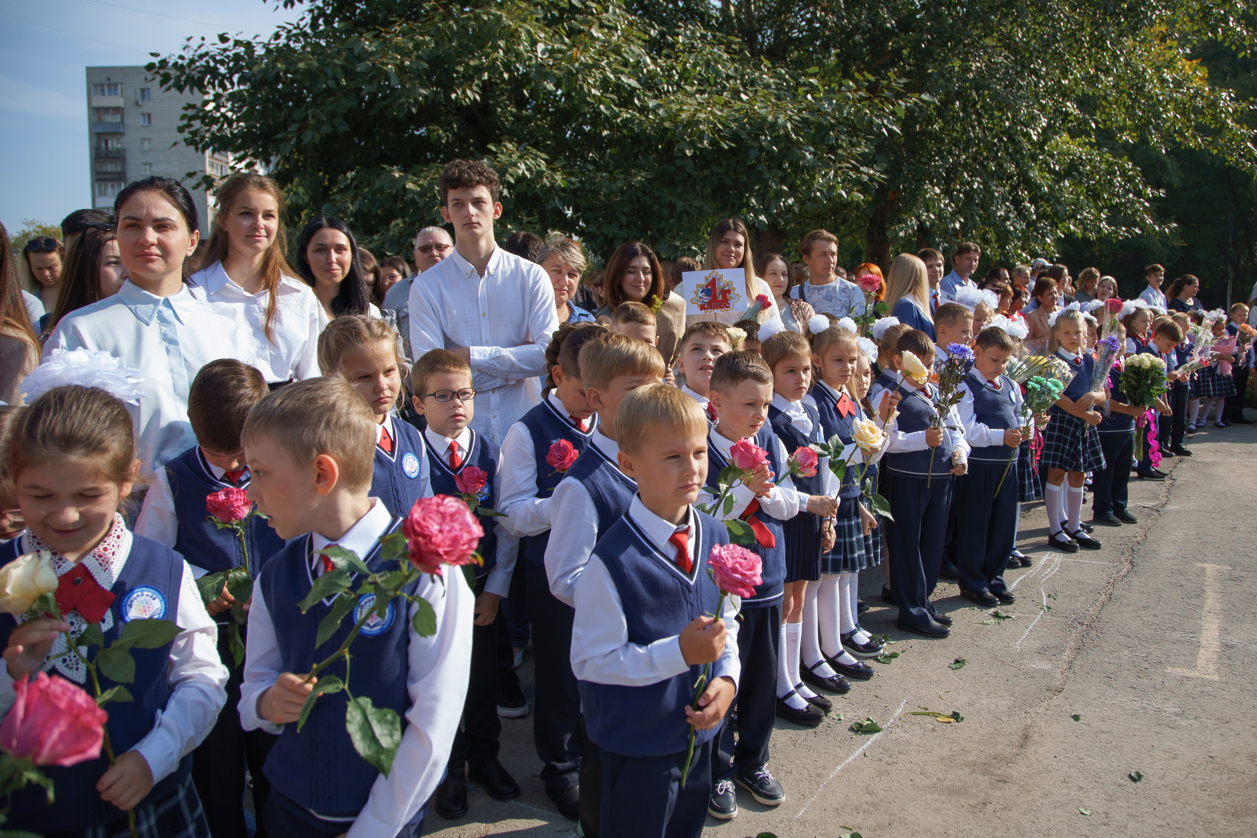 1 сентября. Лицей 28. Фотомастерская Воробьевых