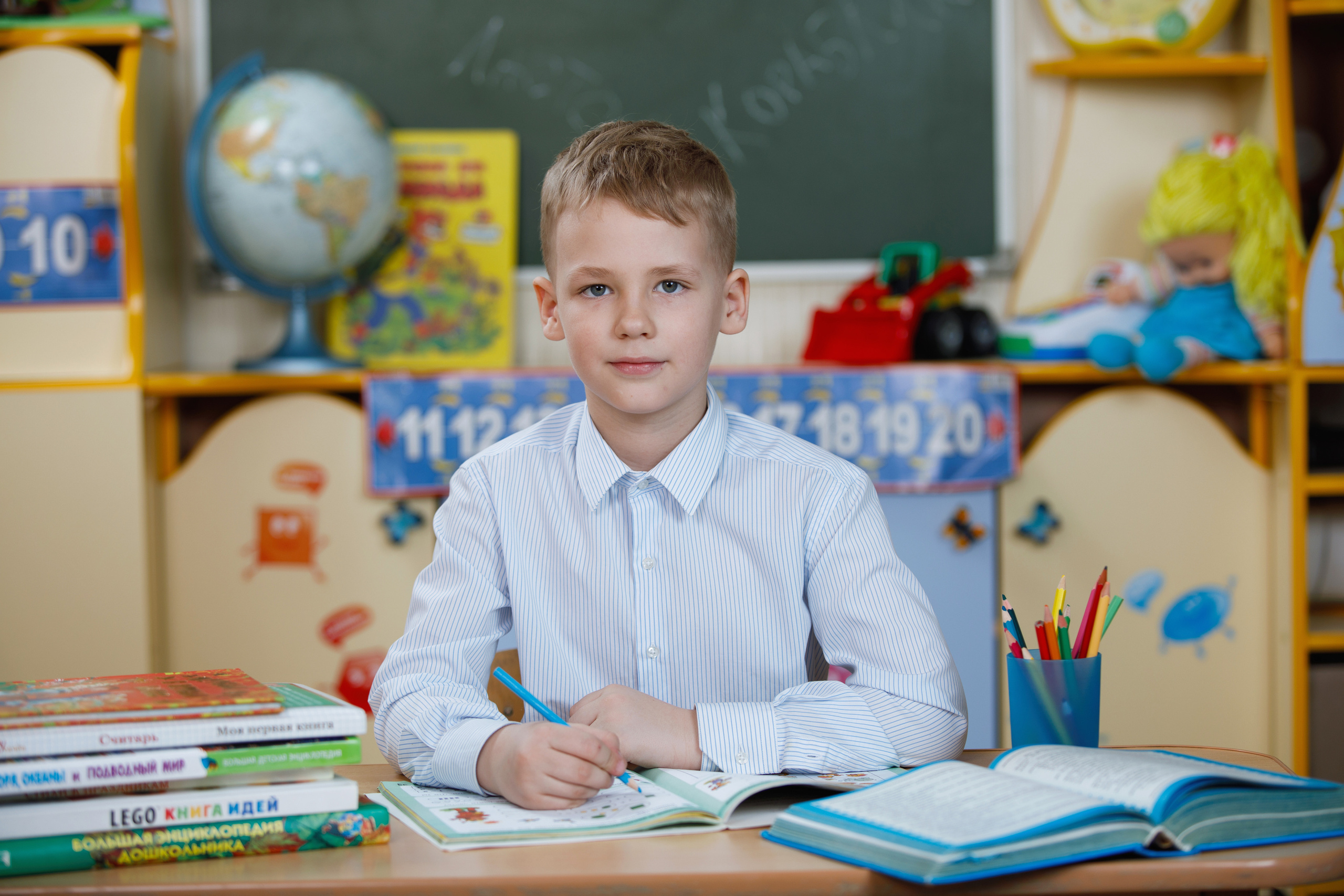 Портреты для фотоальбома в детском саду. Фотомастерская Воробьевых