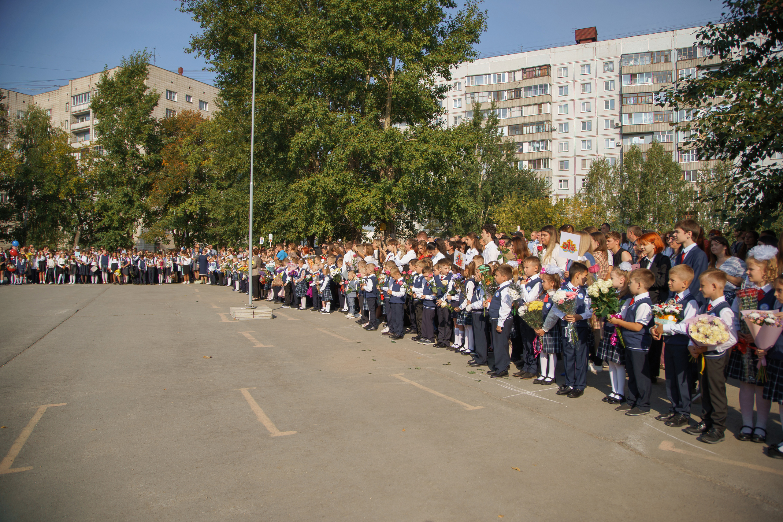 1 сентября. Лицей 28. Фотомастерская Воробьевых