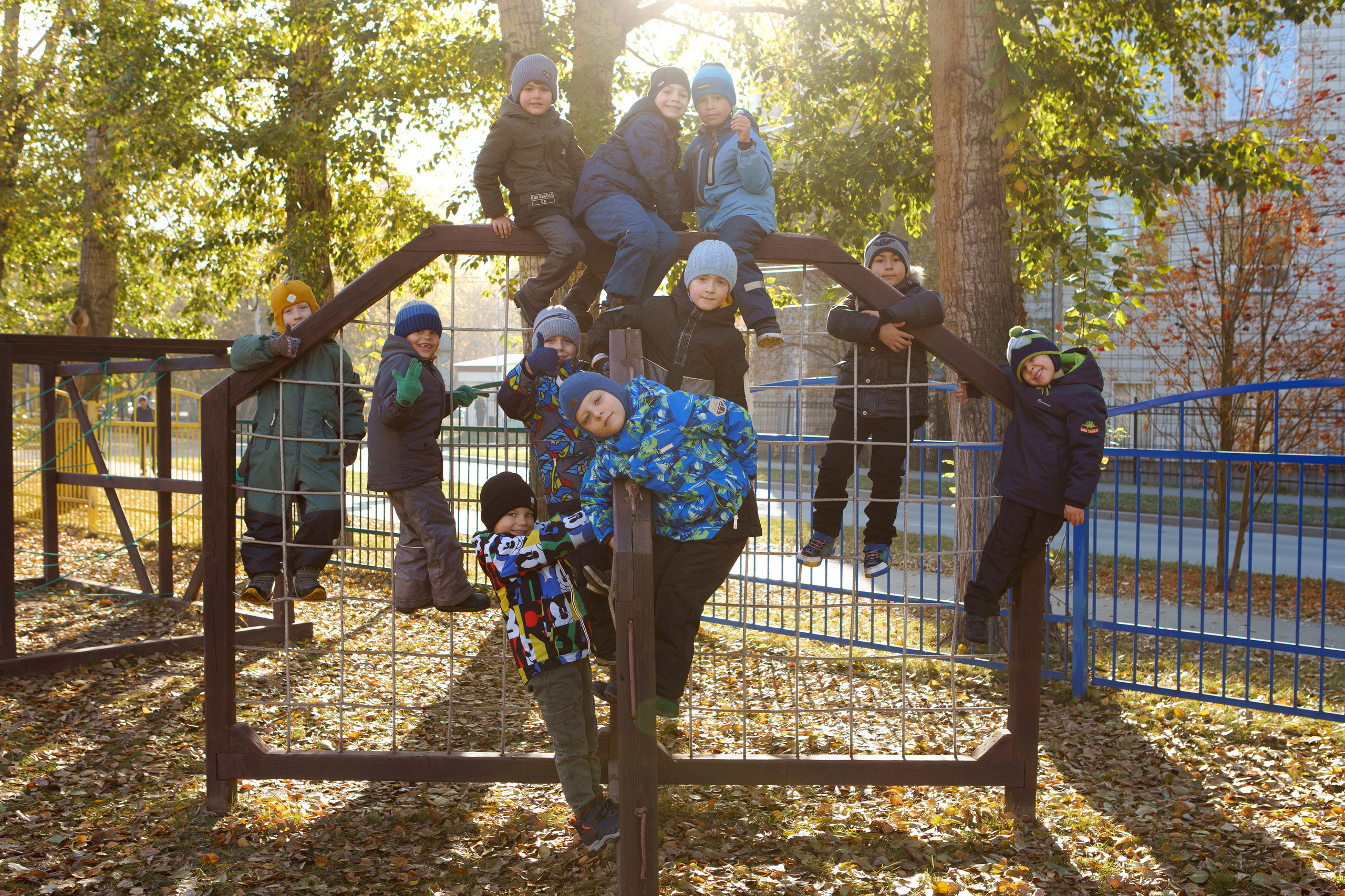 Уличная фотосессия в детском саду. Фотомастерская Воробьевых