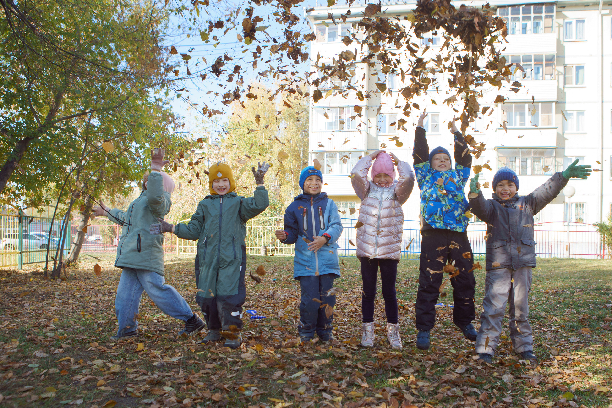 Уличная фотосессия в детском саду. Фотомастерская Воробьевых