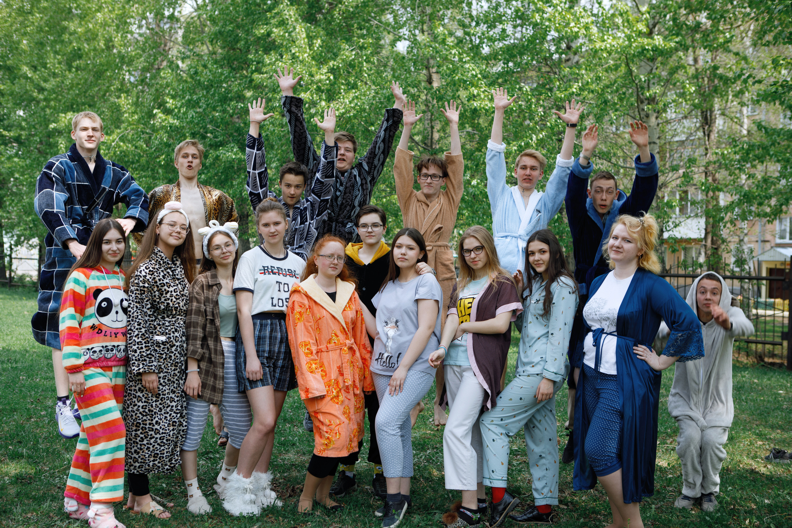 Фотосессия в стиле 90-х для выпускников. Фотомастерская Воробьевых