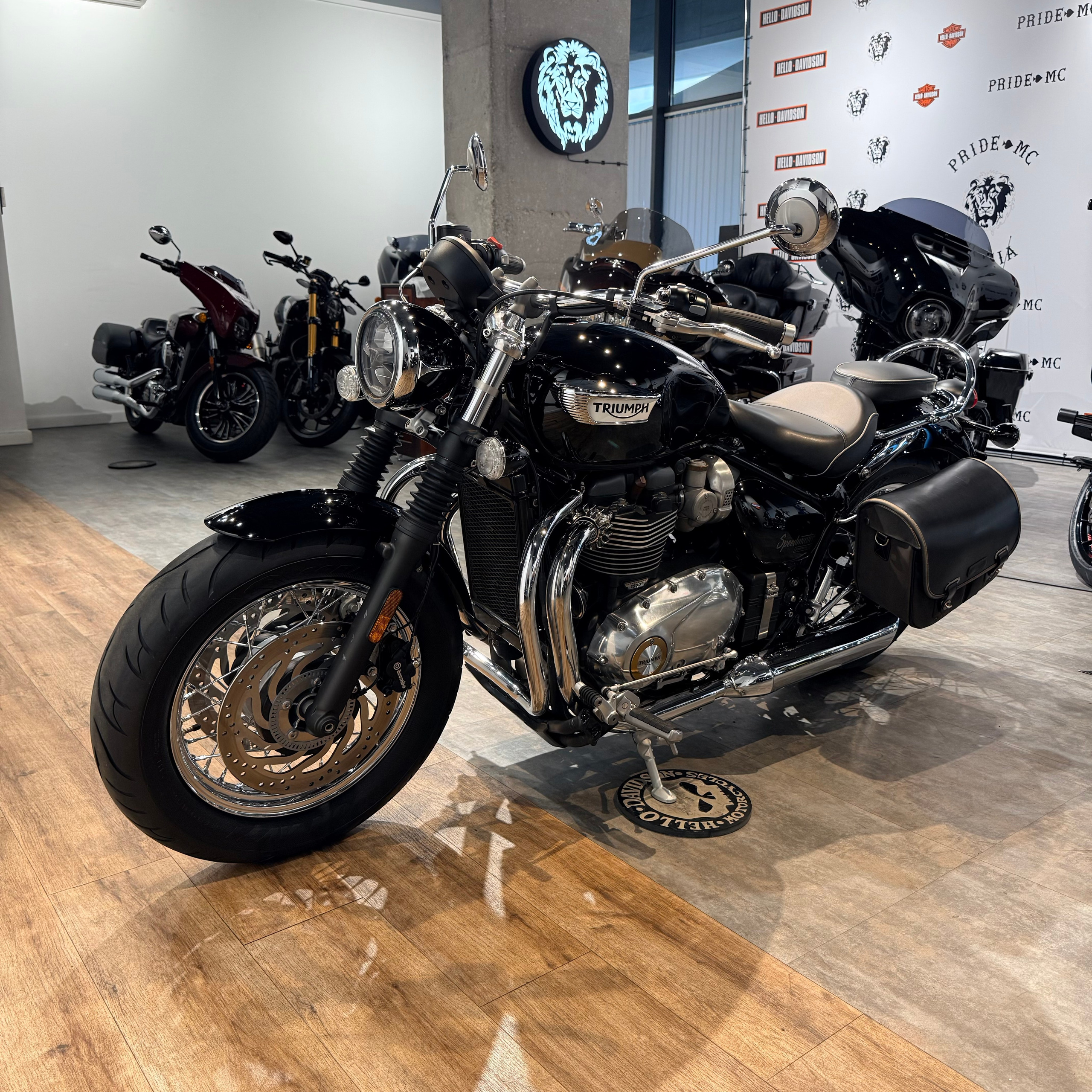 2018 TRIUMPH Bonneville Speedmaster (VIN *SMTD*6014). Hello Davidson, Москва. Только хорошие мотоциклы…