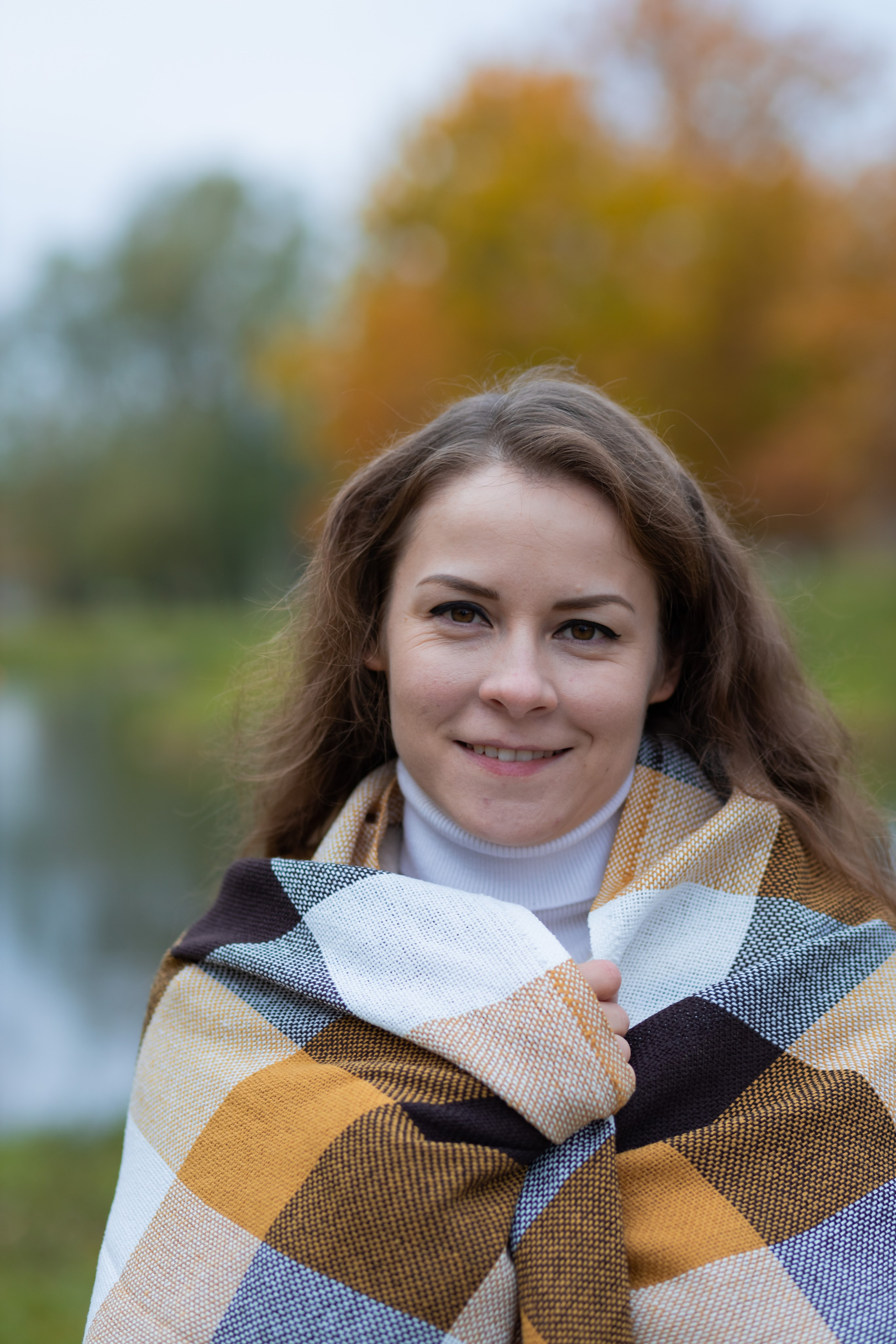 Осеняя фотосессия в Петергофе