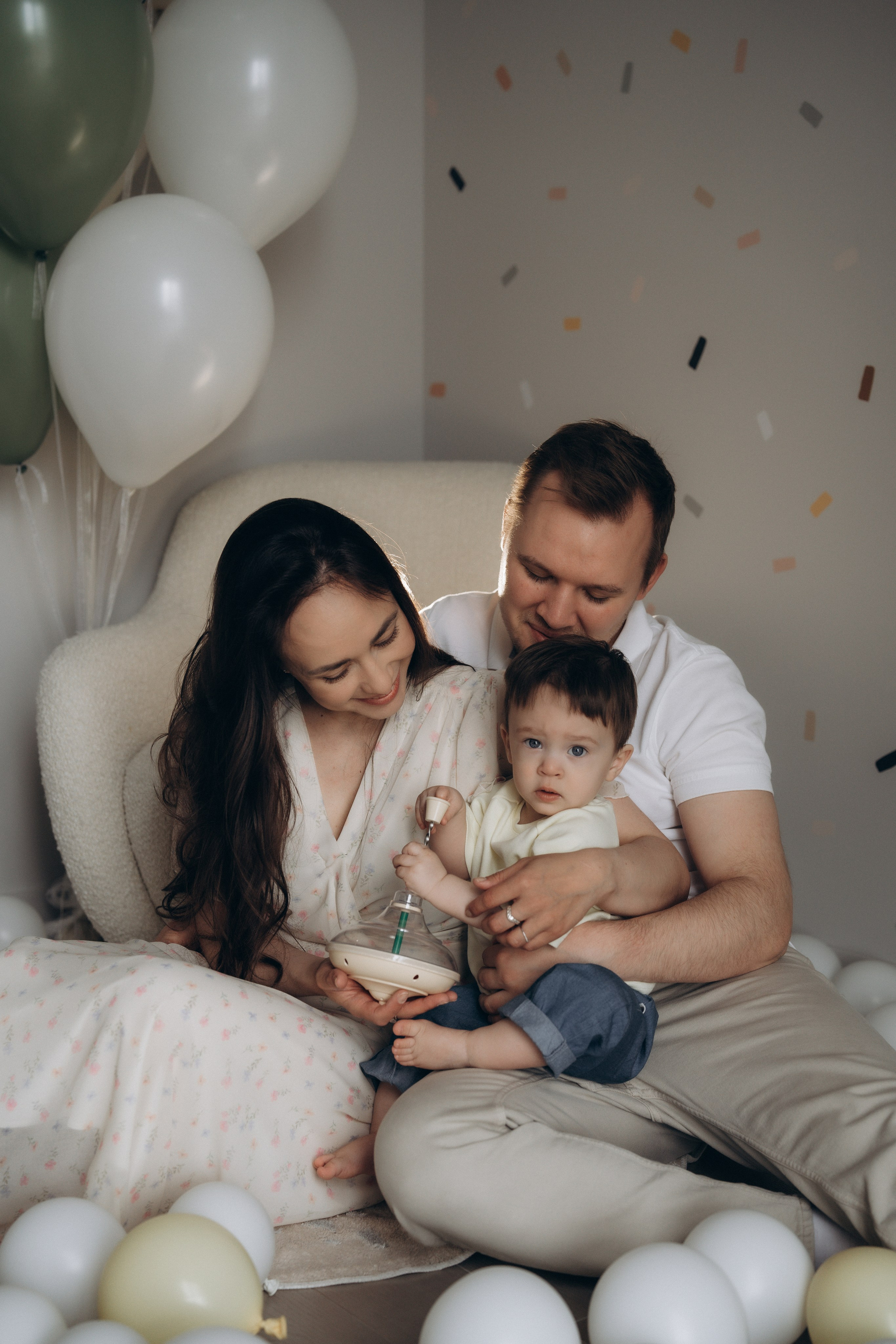 1 годик. Елизавета Шумик Семейный Фотограф