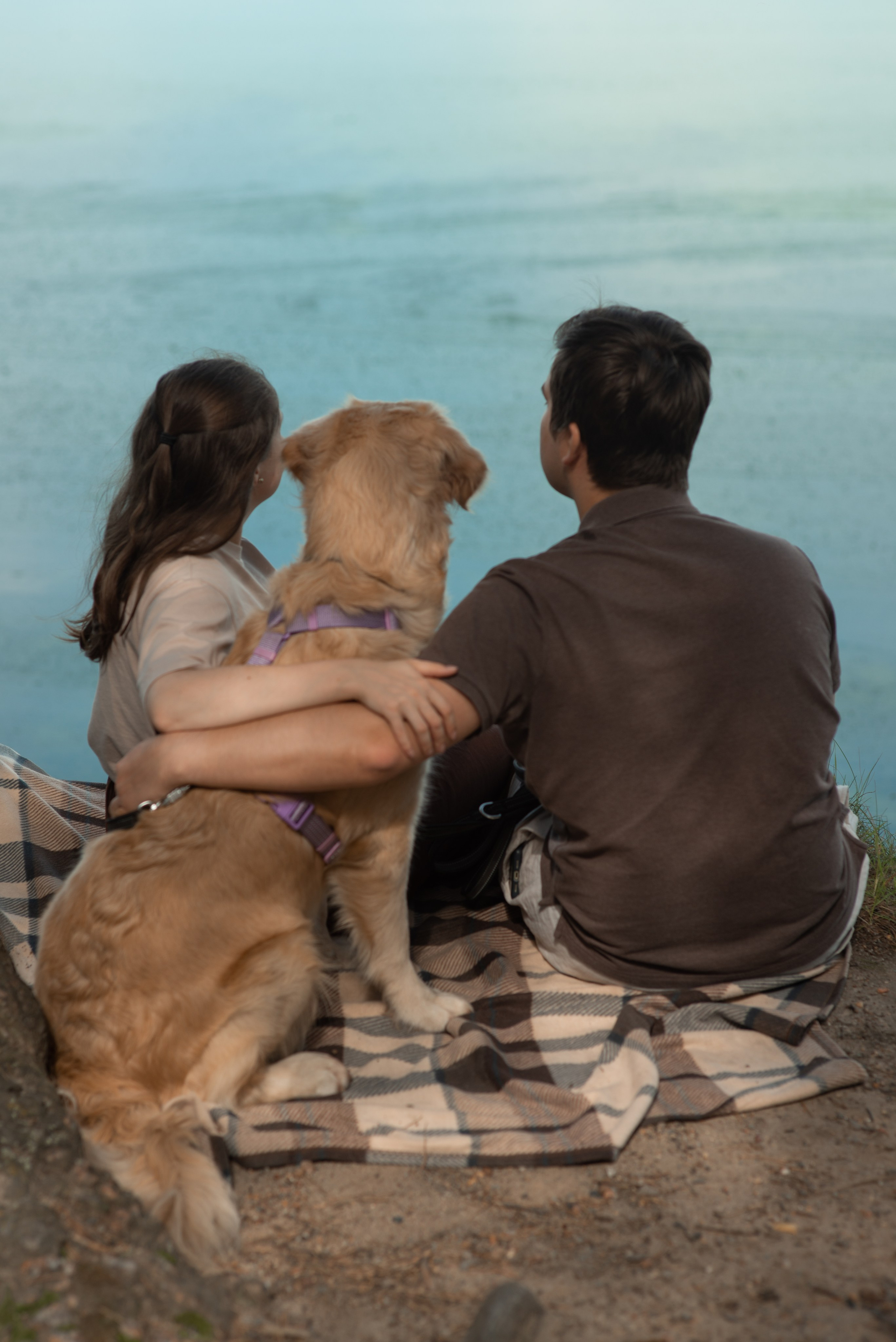 Прогулка Вероники, Артема и Энерджи. Семейный и детский фотограф в Екатеринбурге Наталия Акимова