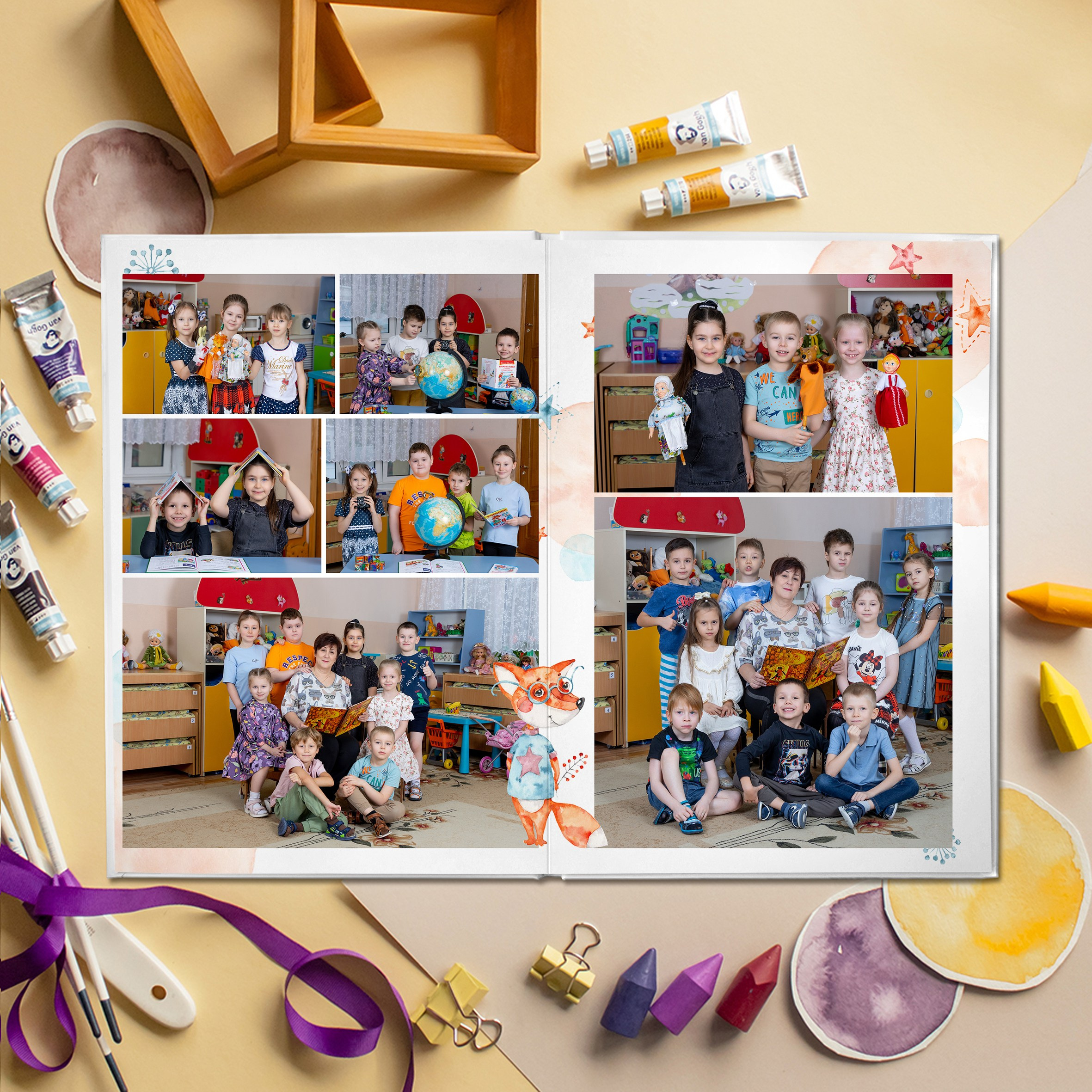 Выпускной альбом для детского сада. Выпускные альбомы Москва Московская область Ирина Чугайнова