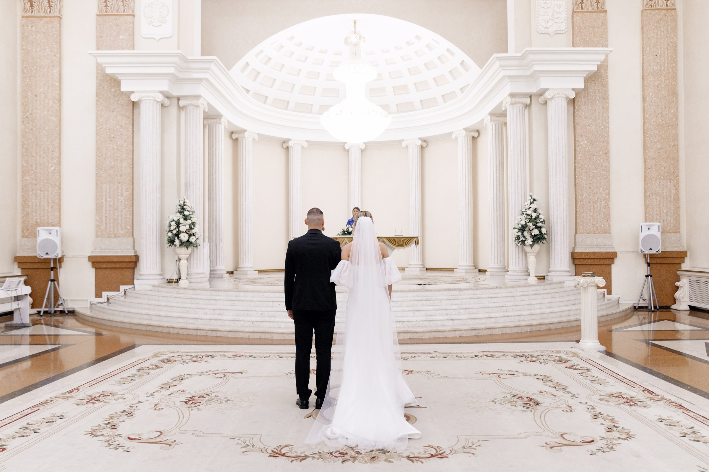 Свадебная церемония в Екатерининском зале, Краснодар. Свадебный фотограф и видеограф Краснодар, Ростов, Сочи, Новороссийск
