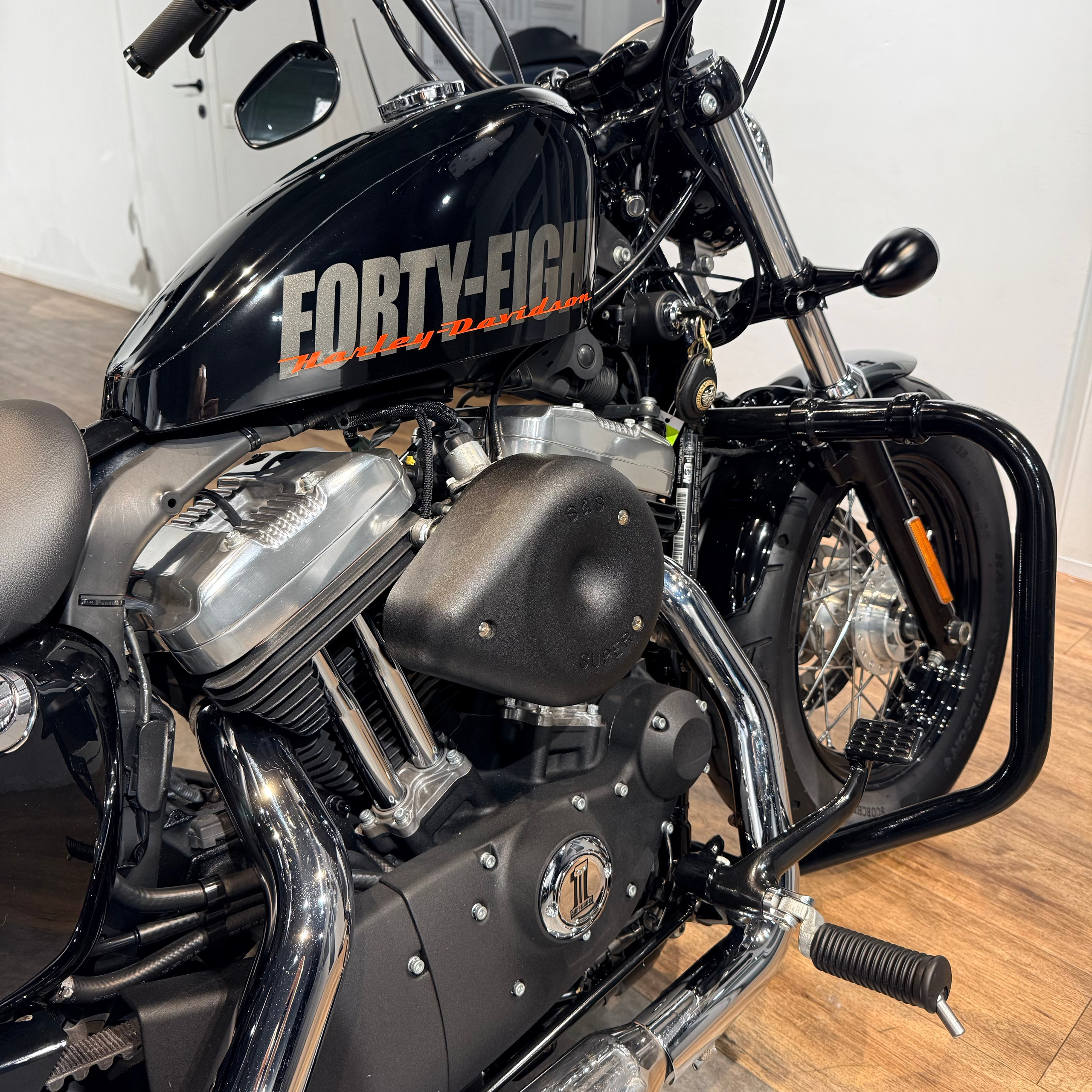 2012 HD Sportstеr 1200 °Fоrty-Еight Vivid Black (VIN *5НD*8872). Hello Davidson, Москва. Только хорошие мотоциклы…