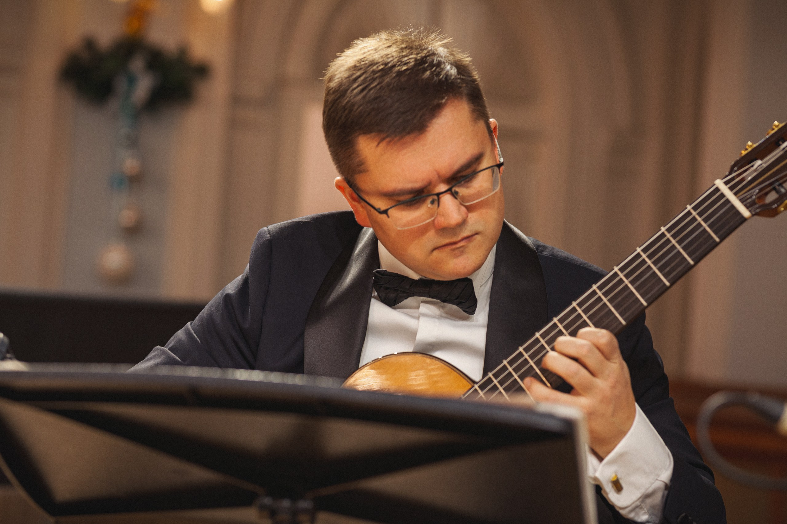 Московское гитарное трио в Московской консерватории. Дмитрий Бородаев