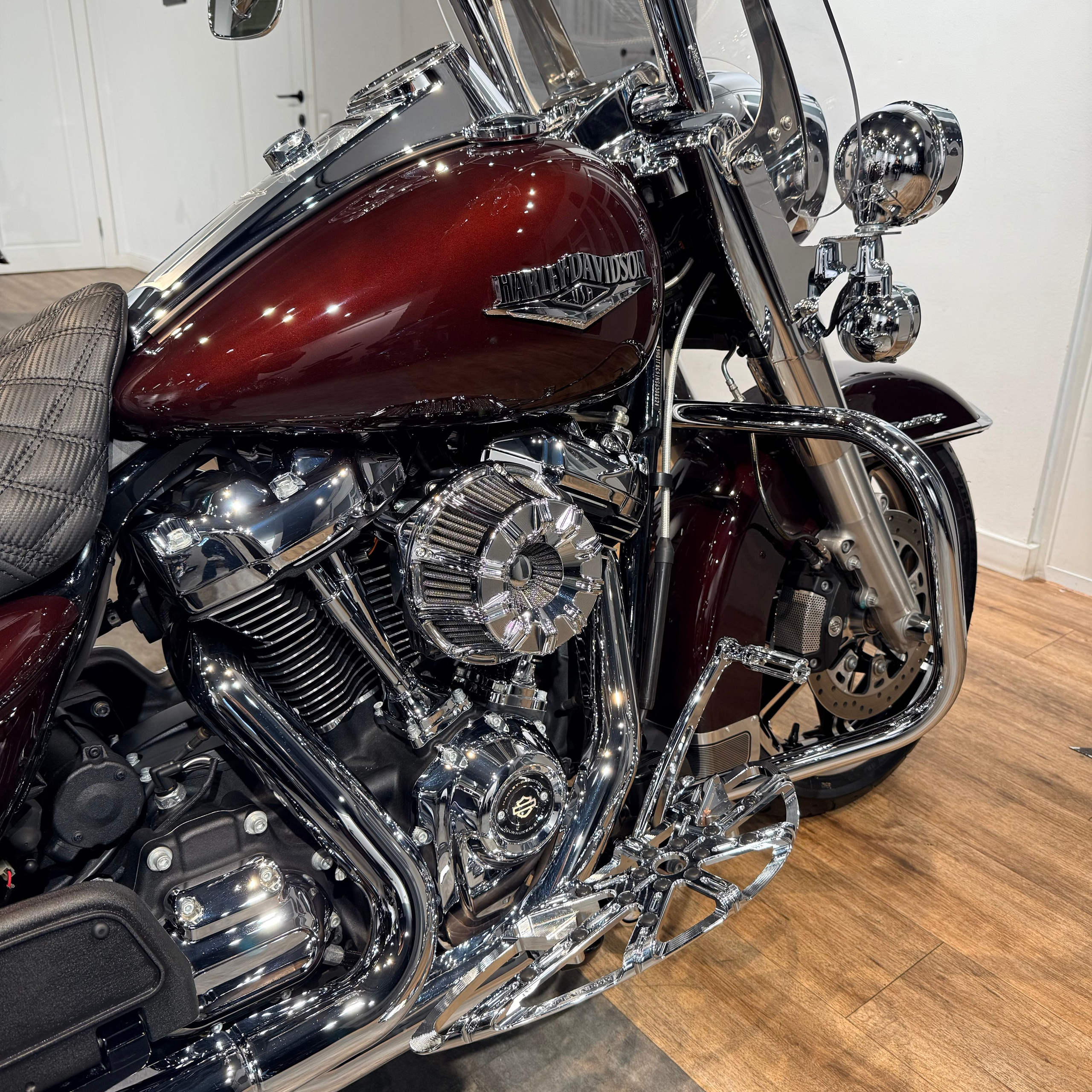 2022 HD Road Кing АВS Dark Cherry Реarl (VIN *5НD*0862). Hello Davidson, Москва. Только хорошие мотоциклы…