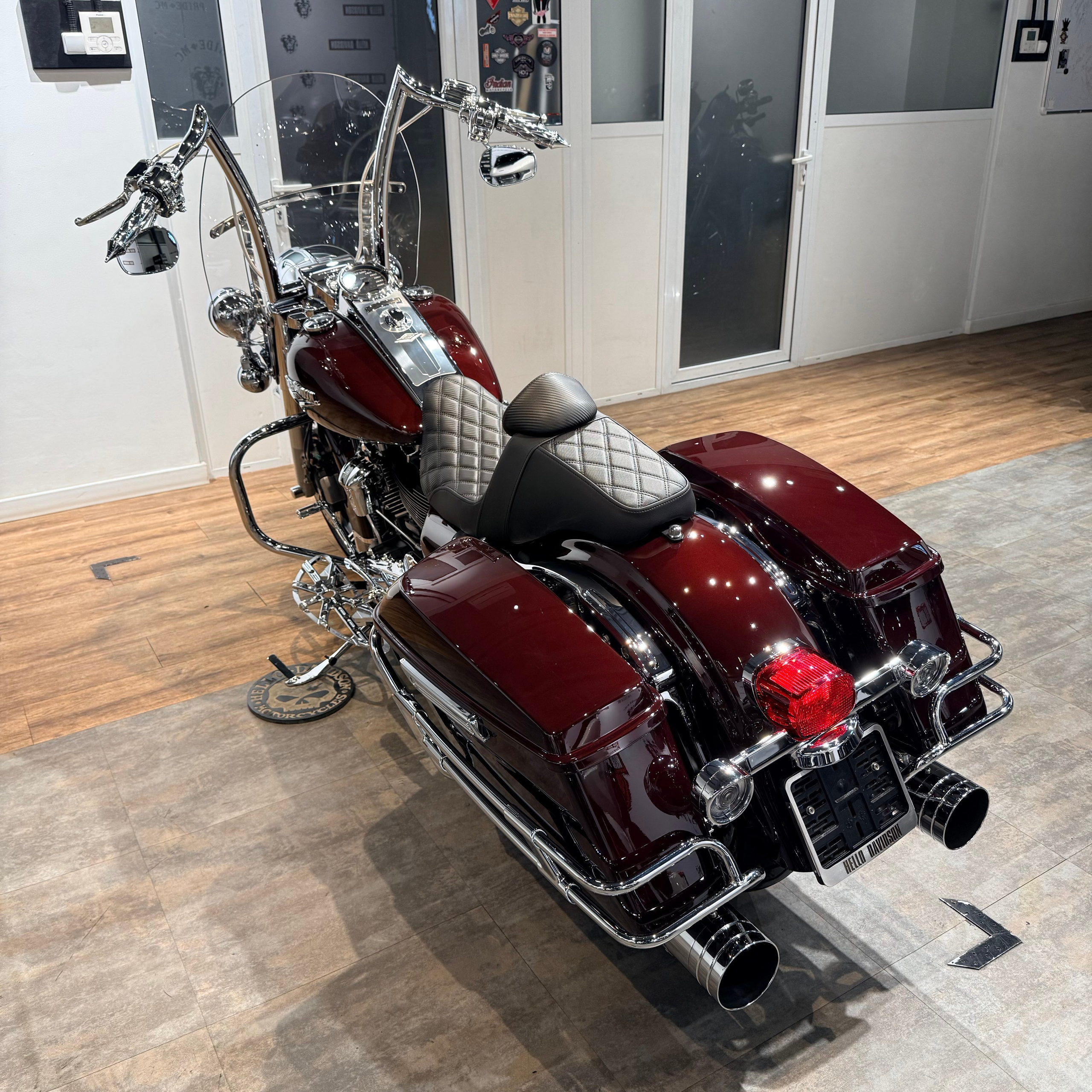 2022 HD Road Кing АВS Dark Cherry Реarl (VIN *5НD*0862). Hello Davidson, Москва. Только хорошие мотоциклы…