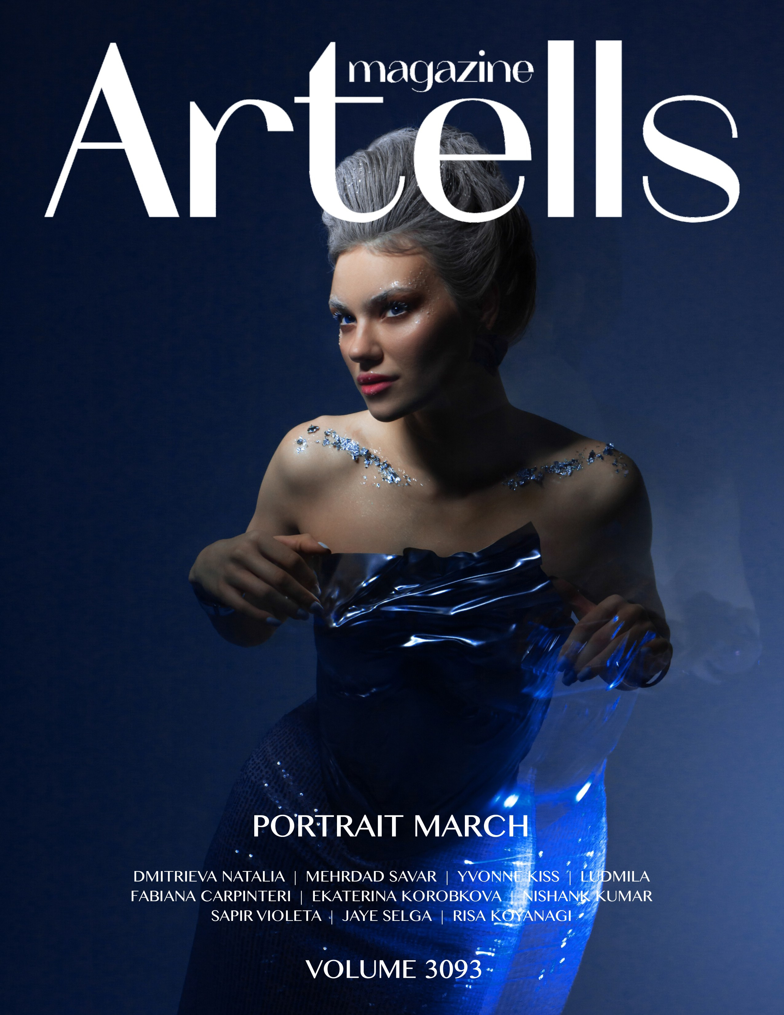 Artells Magazine Winter Woman. Портретный фотограф в Санкт-Петербурге Дмитриева Наталия