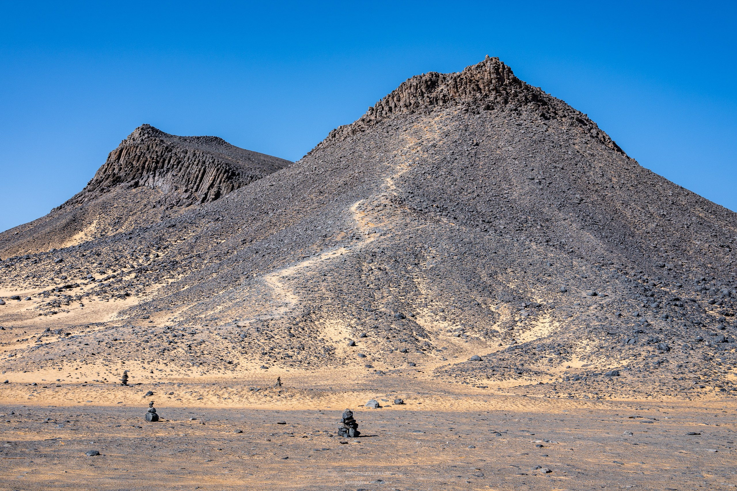 Пустыня чёрная, пустыня белая. Авторские стильные фотокартины