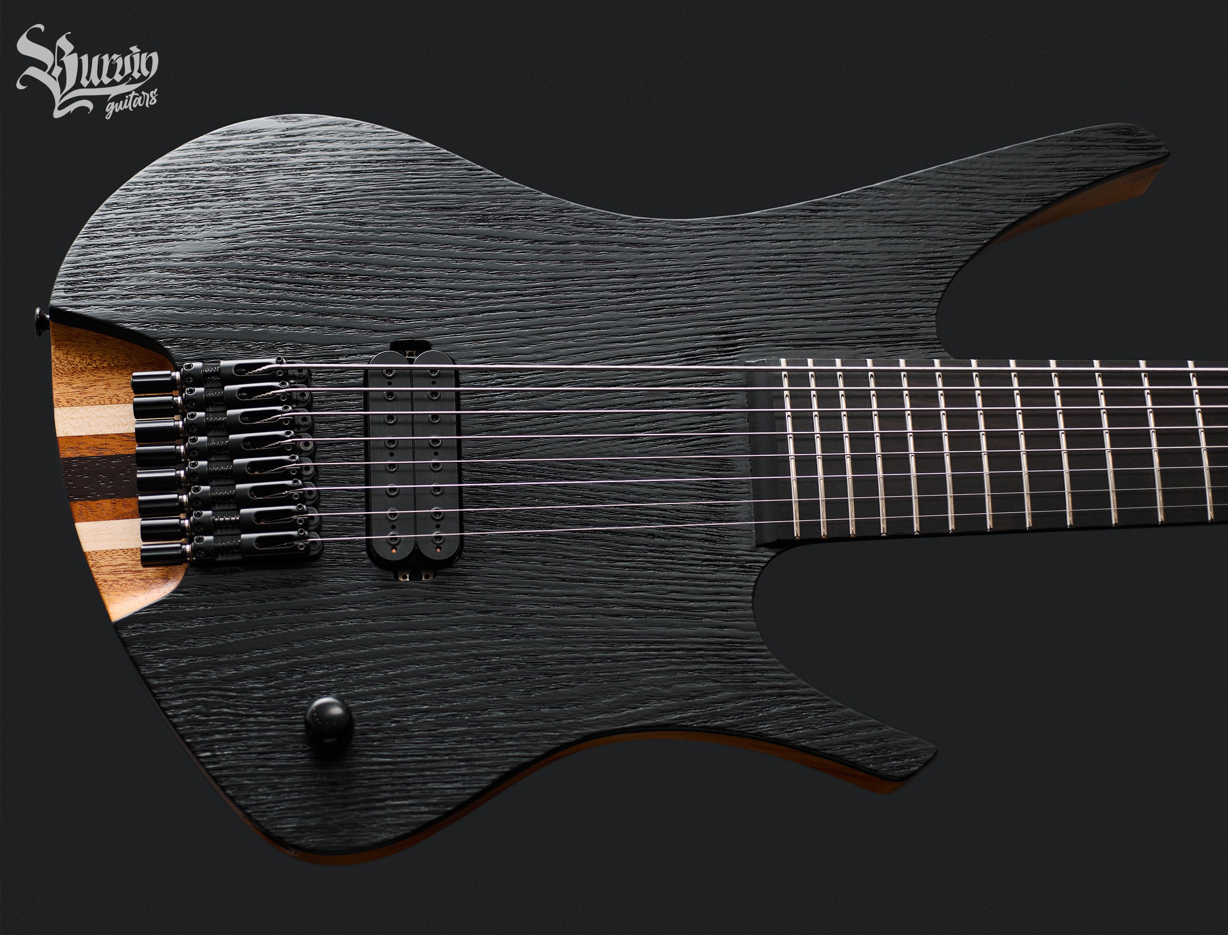 024 THREE AXES headless. Master of making guitars and basses to order