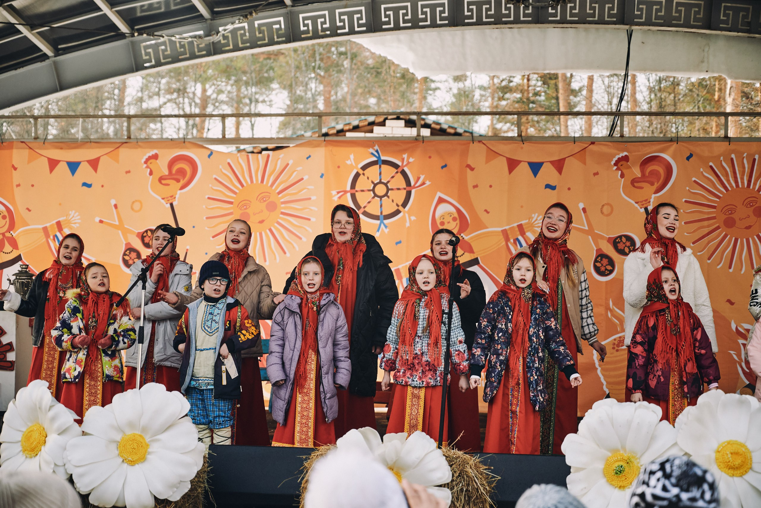 Съемка Масленицы - Парк Степанова г. Иваново