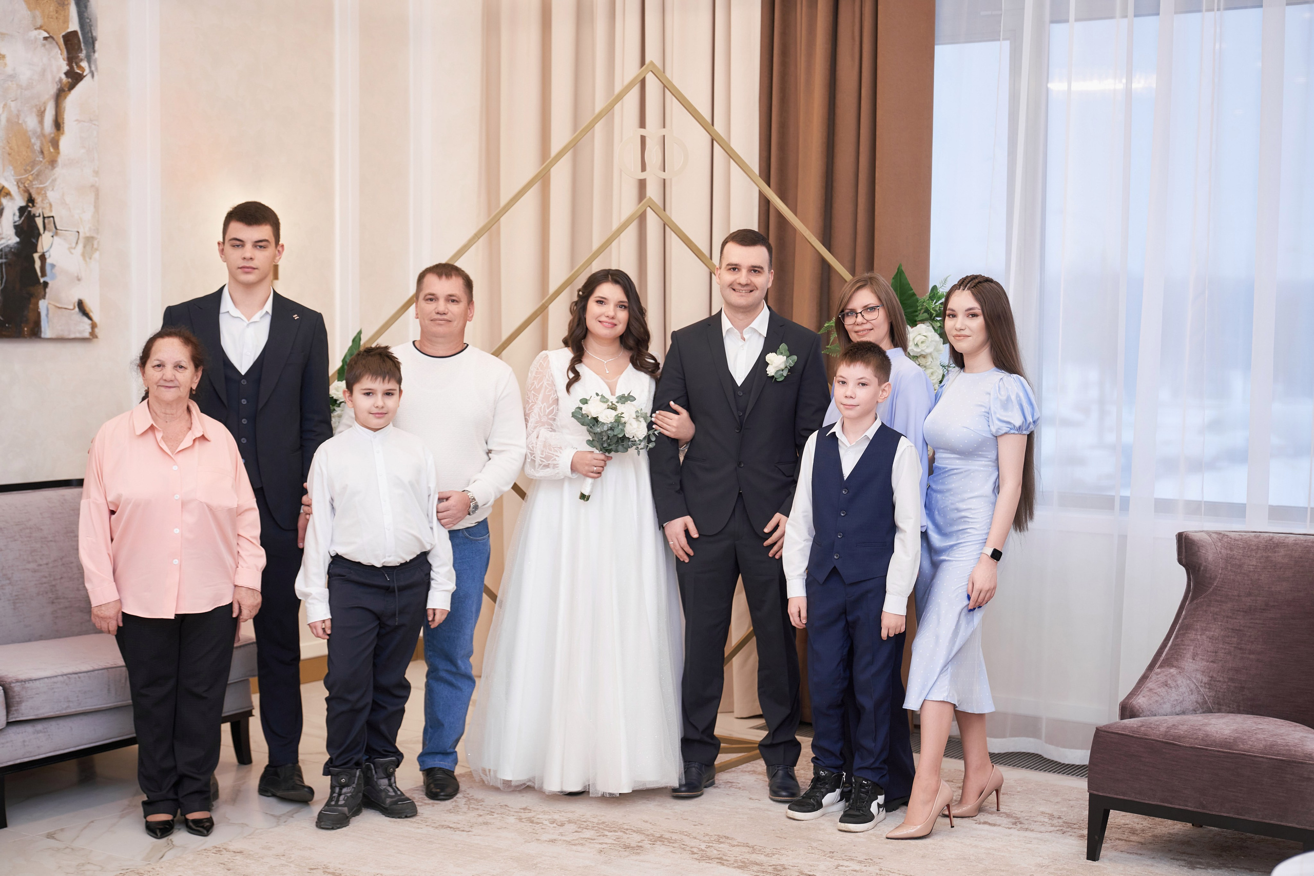 Свадебная Фотосессия в Бутовском ЗАГС, фотограф Евгений Опарин