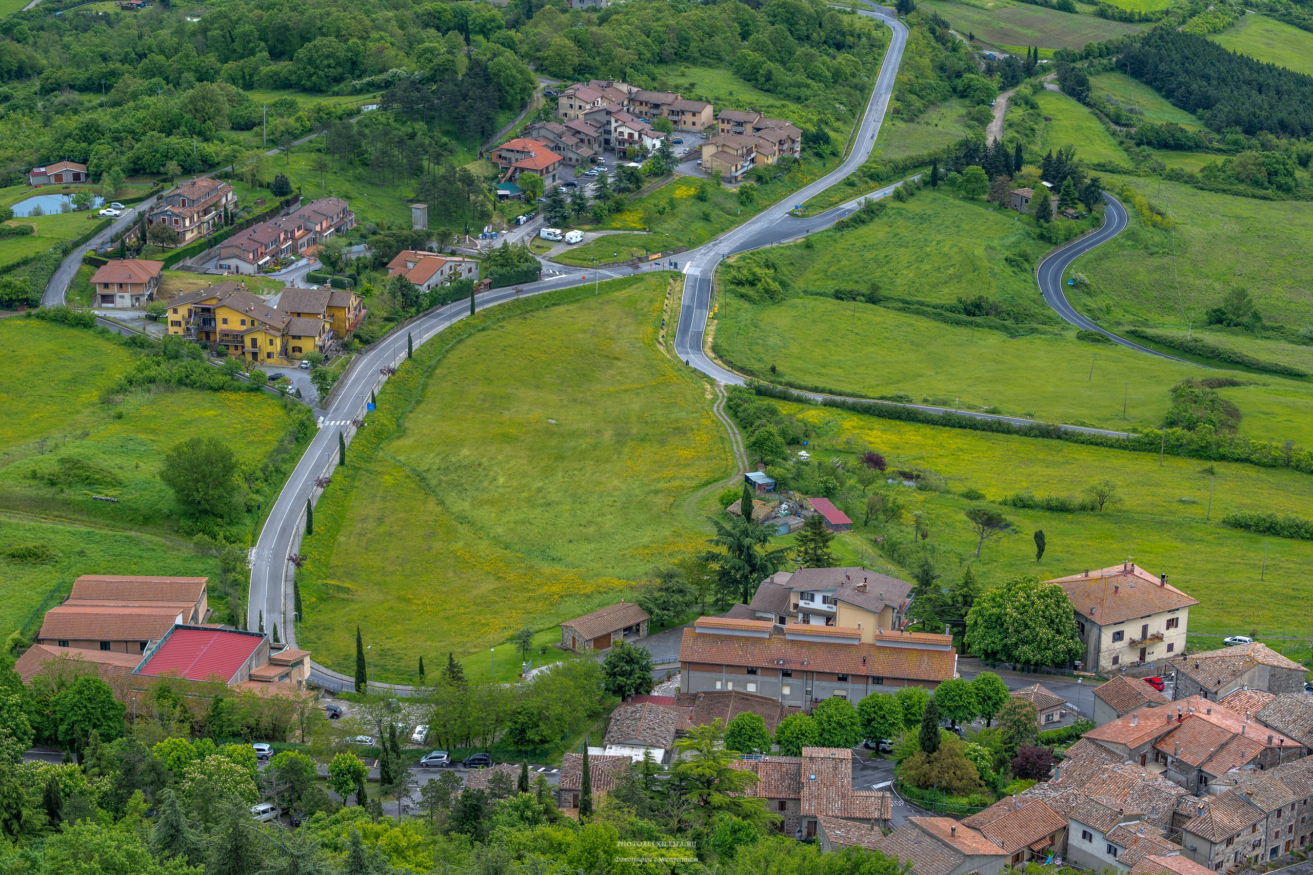 Радикофани и Баньо Виньони. Авторские стильные фотокартины