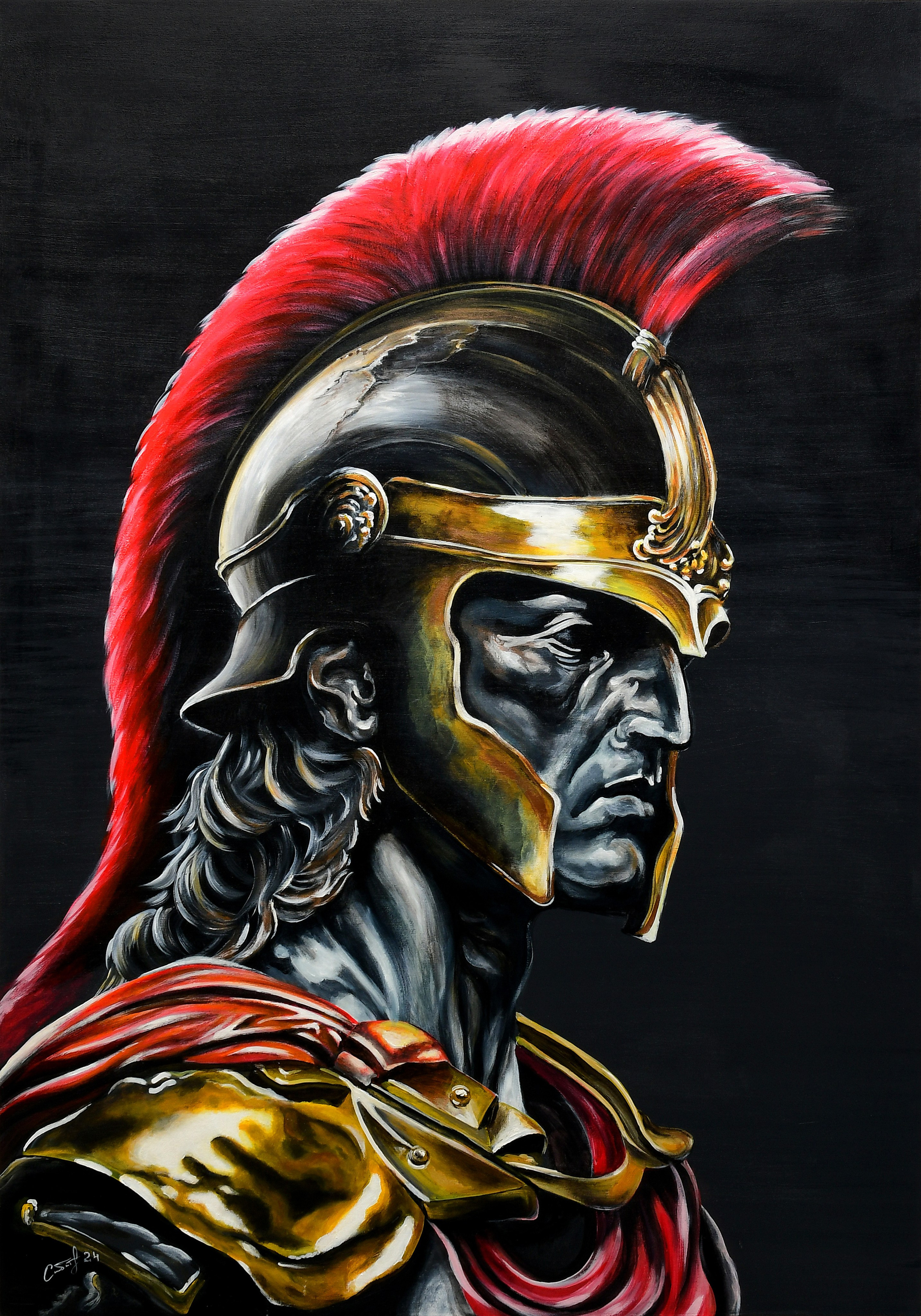 Картина с Римлянином