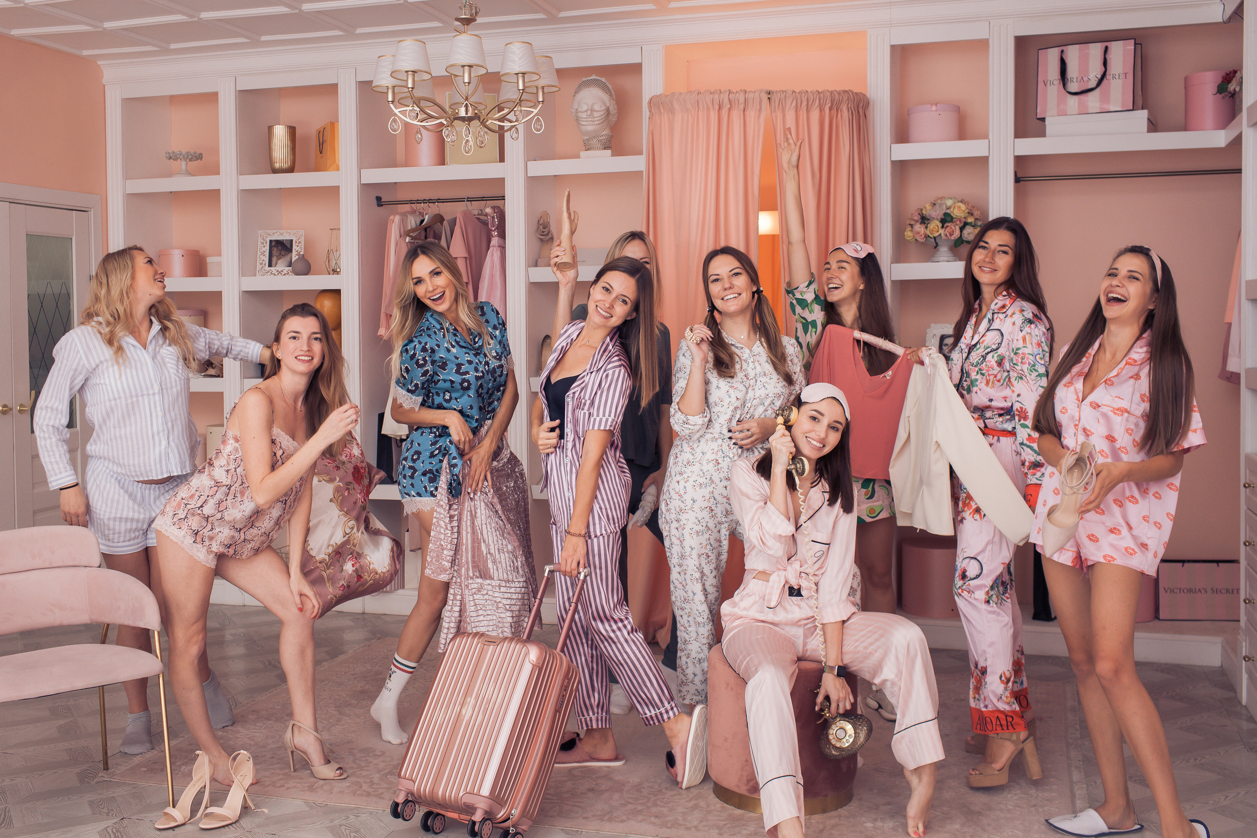 Пижамная вечеринка. Съёмка девичника. Семейный фотограф в Москве Наталья Чуб, заказать Фотокнигу