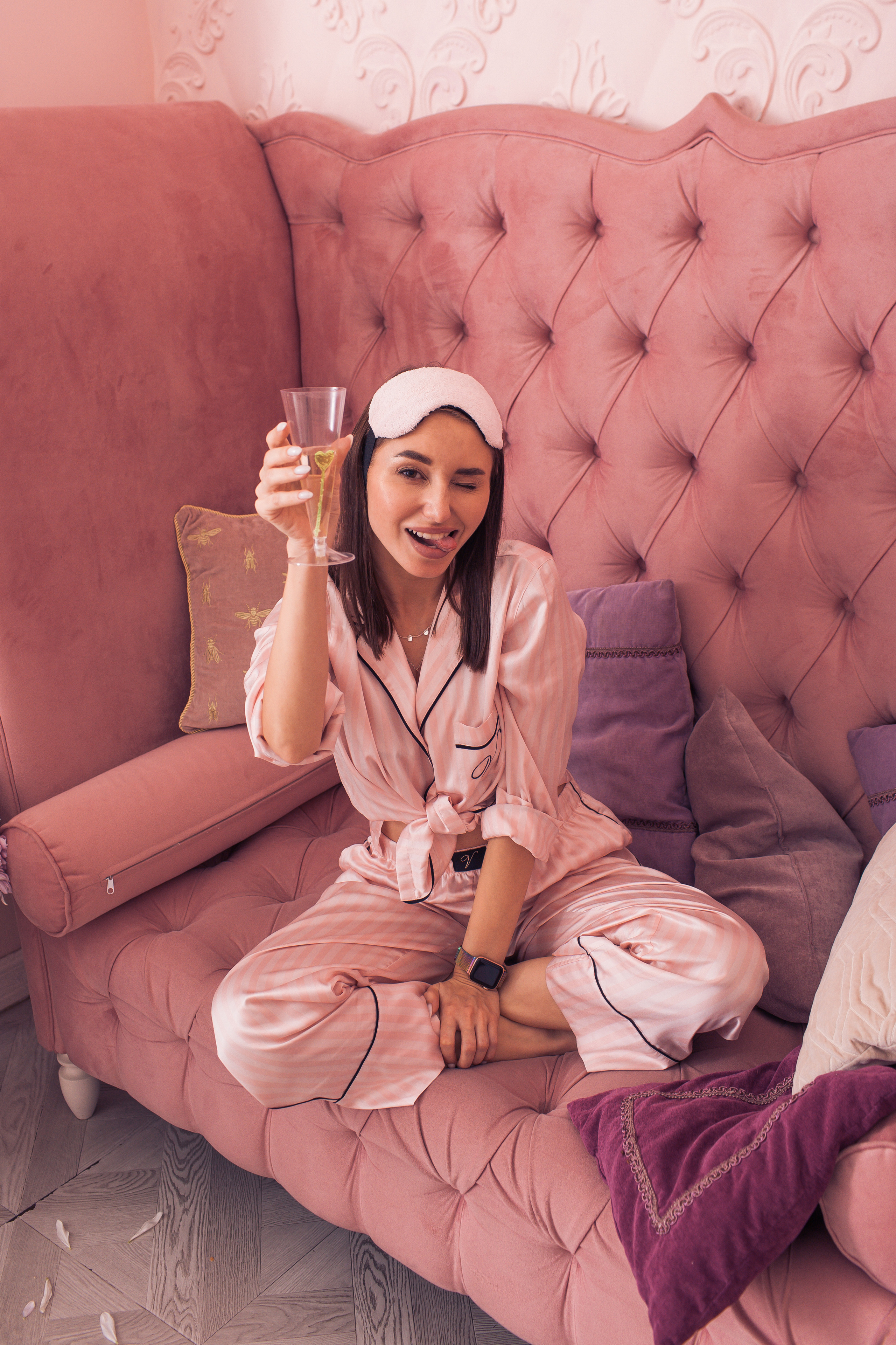 Пижамная вечеринка. Съёмка девичника. Семейный фотограф в Москве Наталья Чуб, заказать Фотокнигу