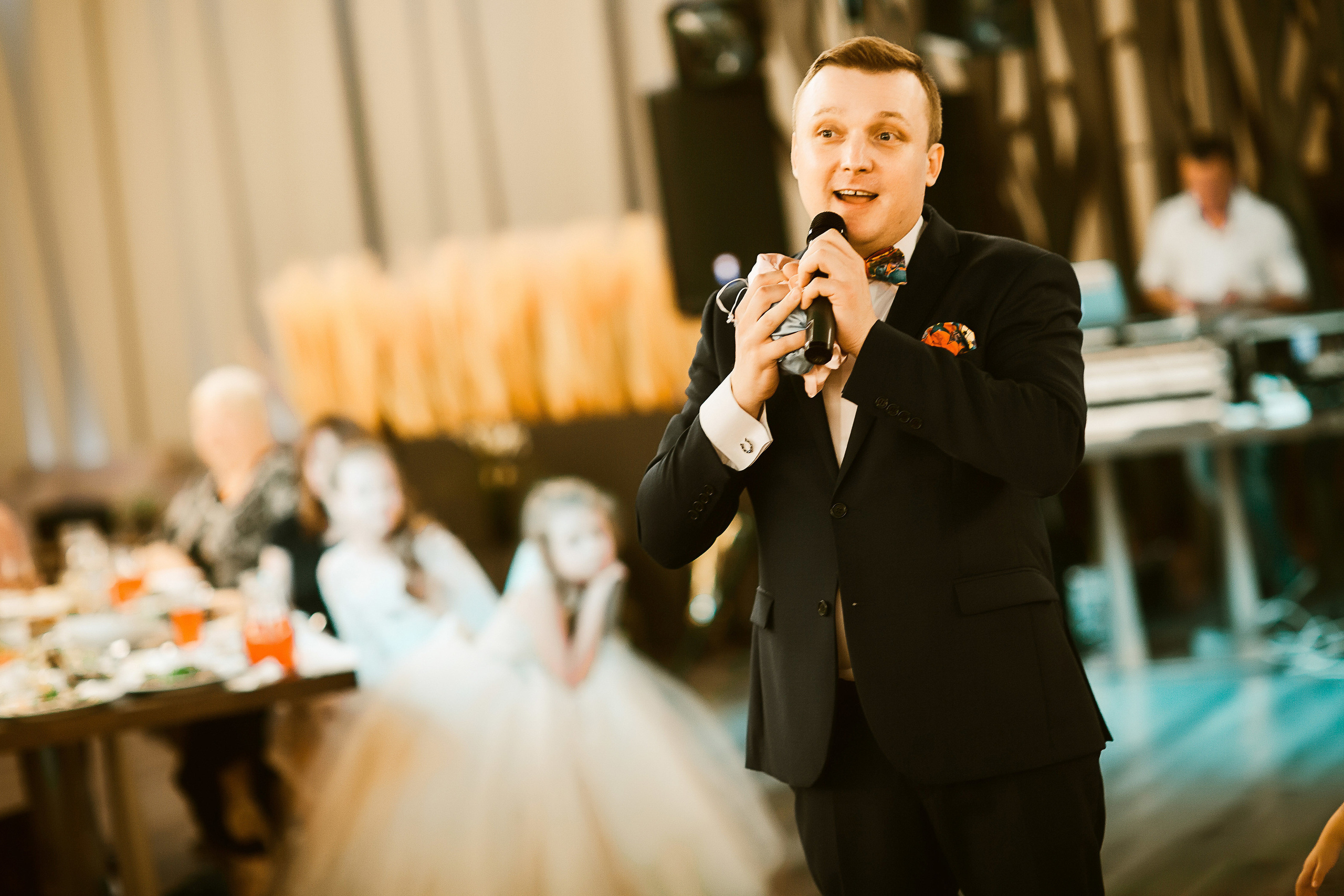 Свадьба Александра и Инессы 12 августа 2017 года. Ведущий на свадьбу, корпоратив и юбилей в Москве Сергей Рябинин