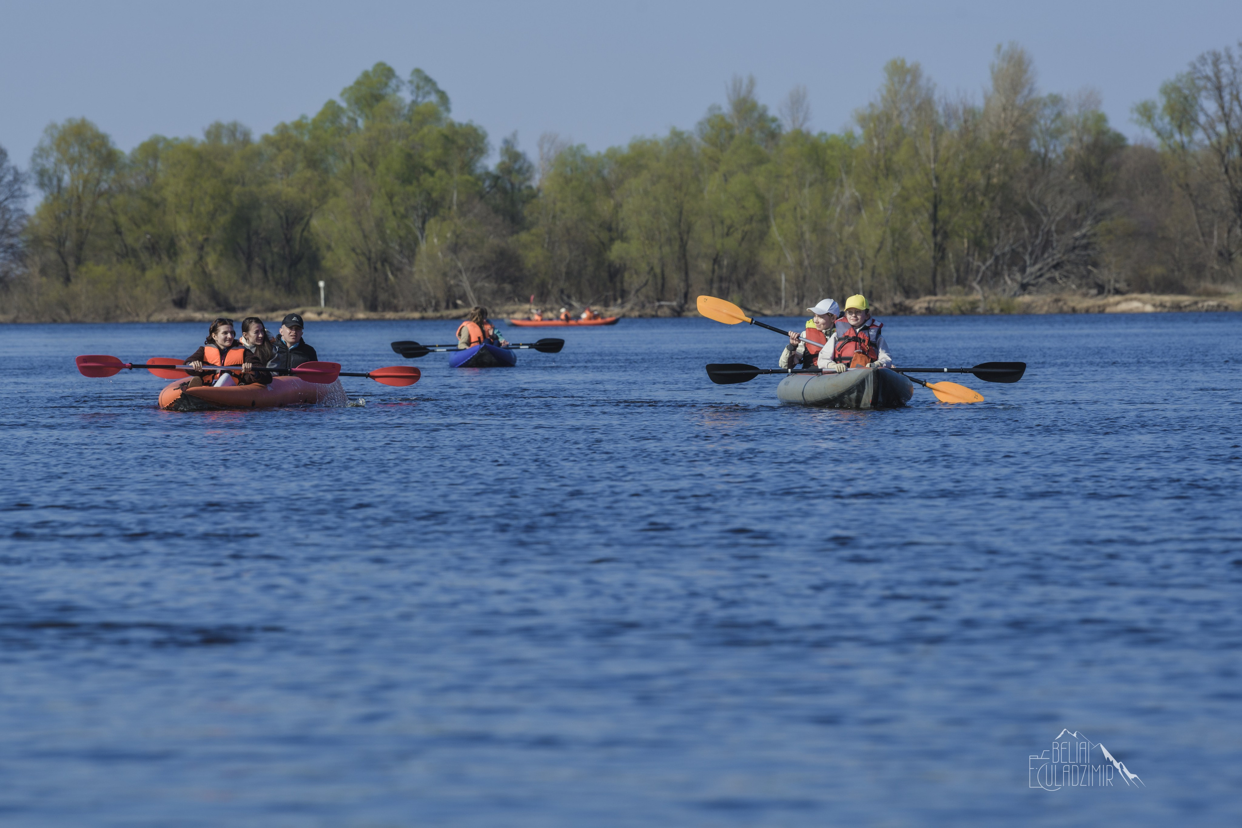 Сплав по реке Тремля 04.04.2026. Репортажный фотограф Владимир Беляй