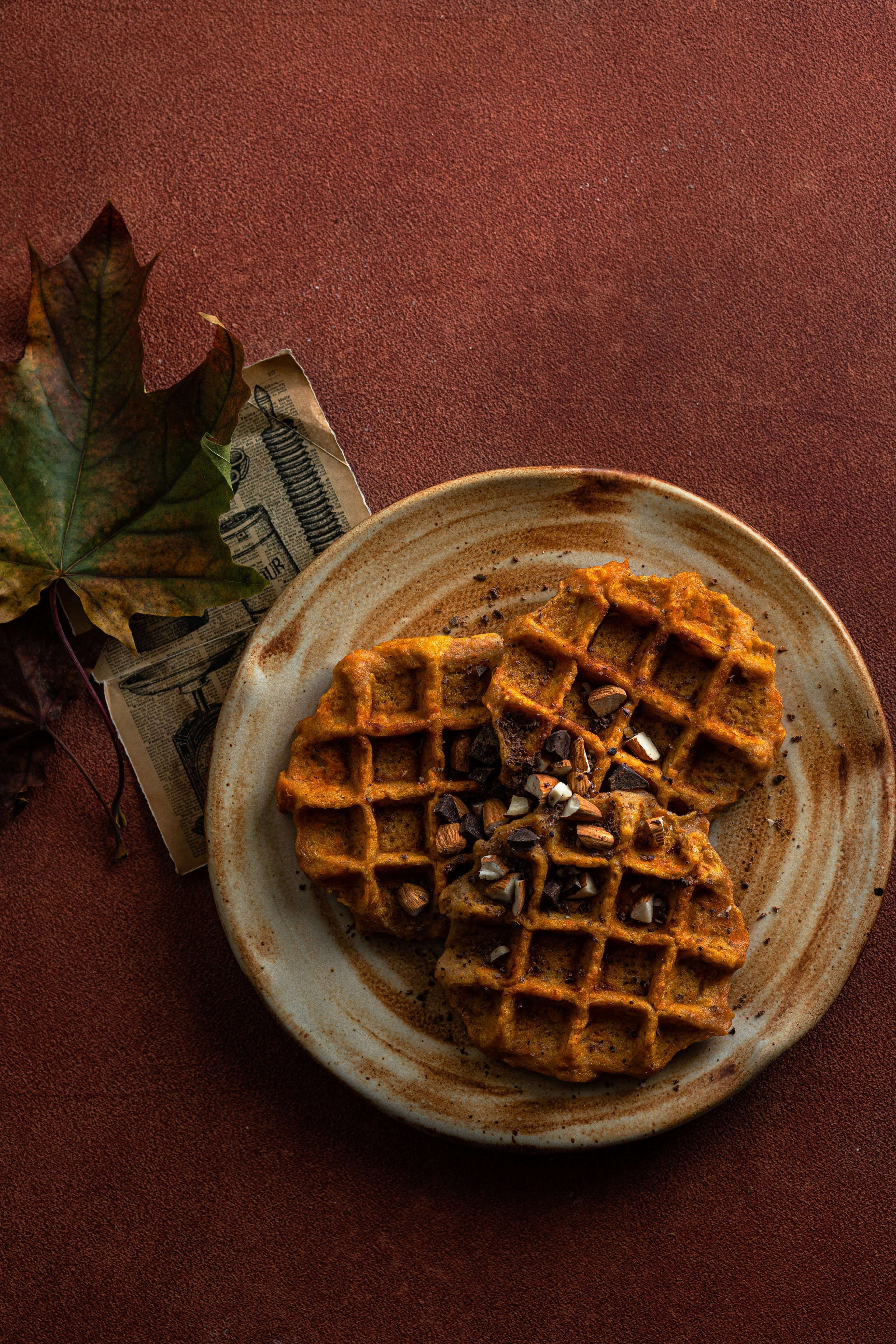 Вафли из батата. Фуд-фотограф, фуд-блогер Москва — Анна Новикова