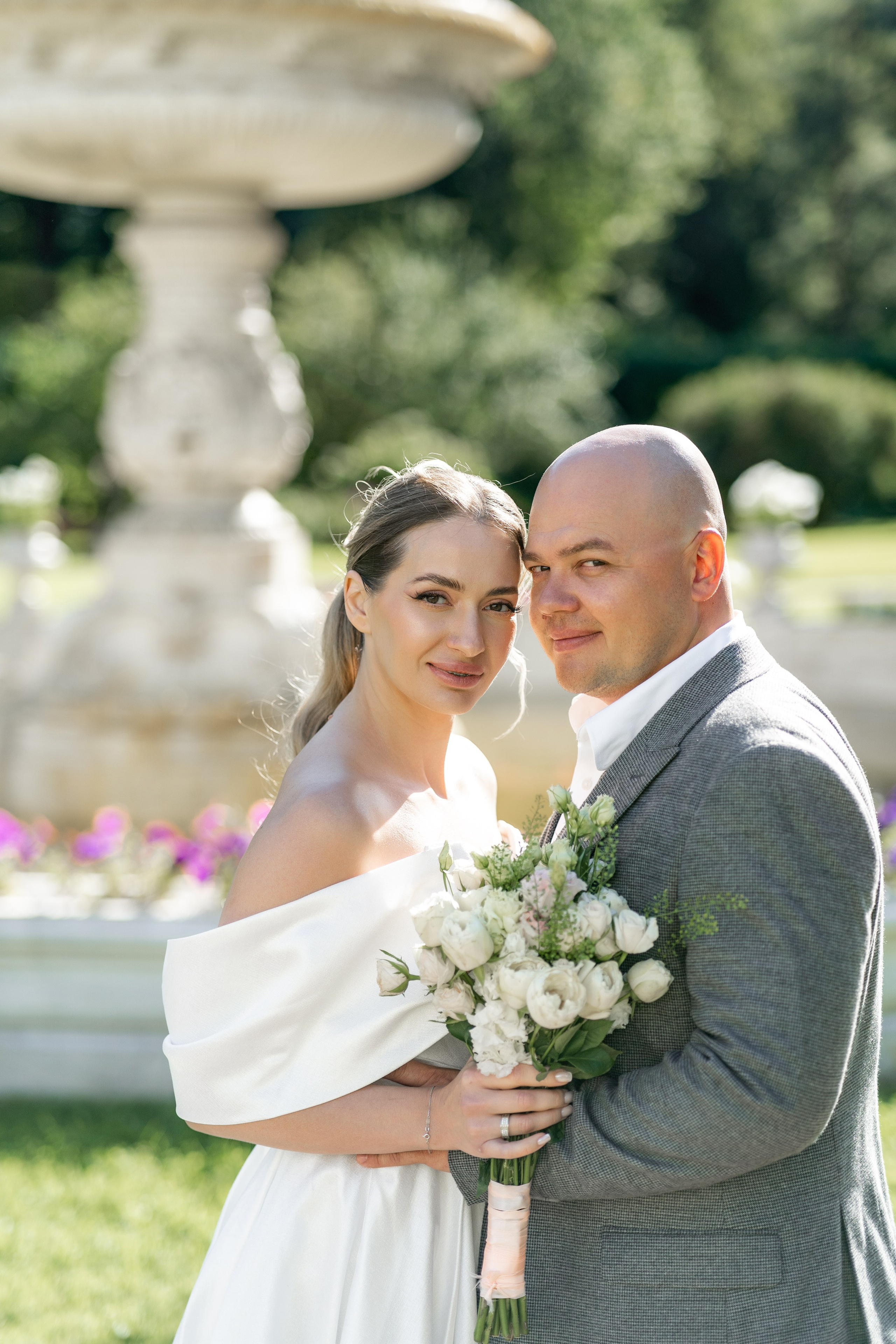 Свадебная фотосессия во Дворце 3 в Пушкине. Свадебный фотограф Александр Невский в Санкт-Петербурге