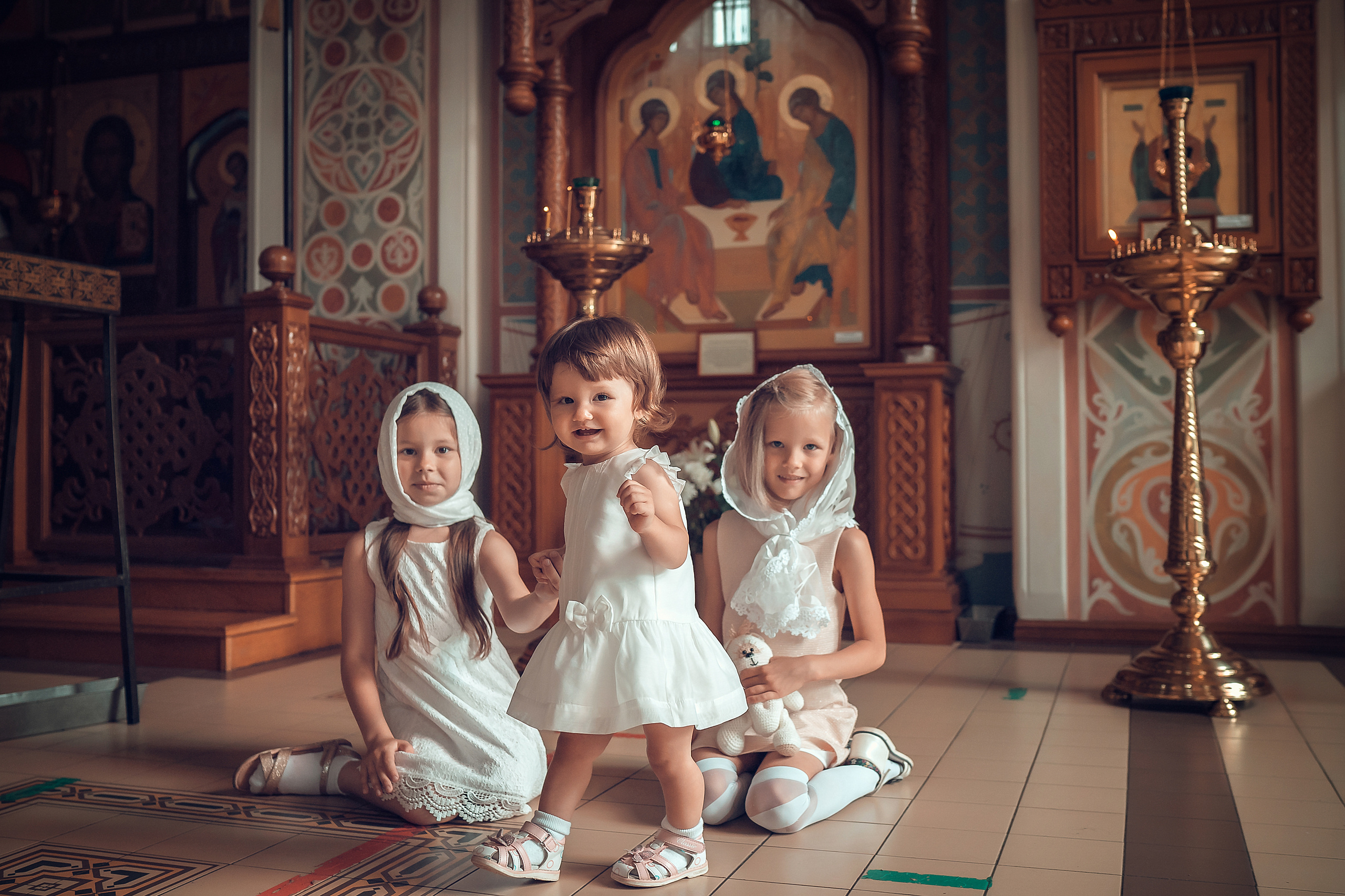 Крещение Анастасии и Арсения. Фотограф на Крещение и Венчание в Красноярске Рамазанова Юлия