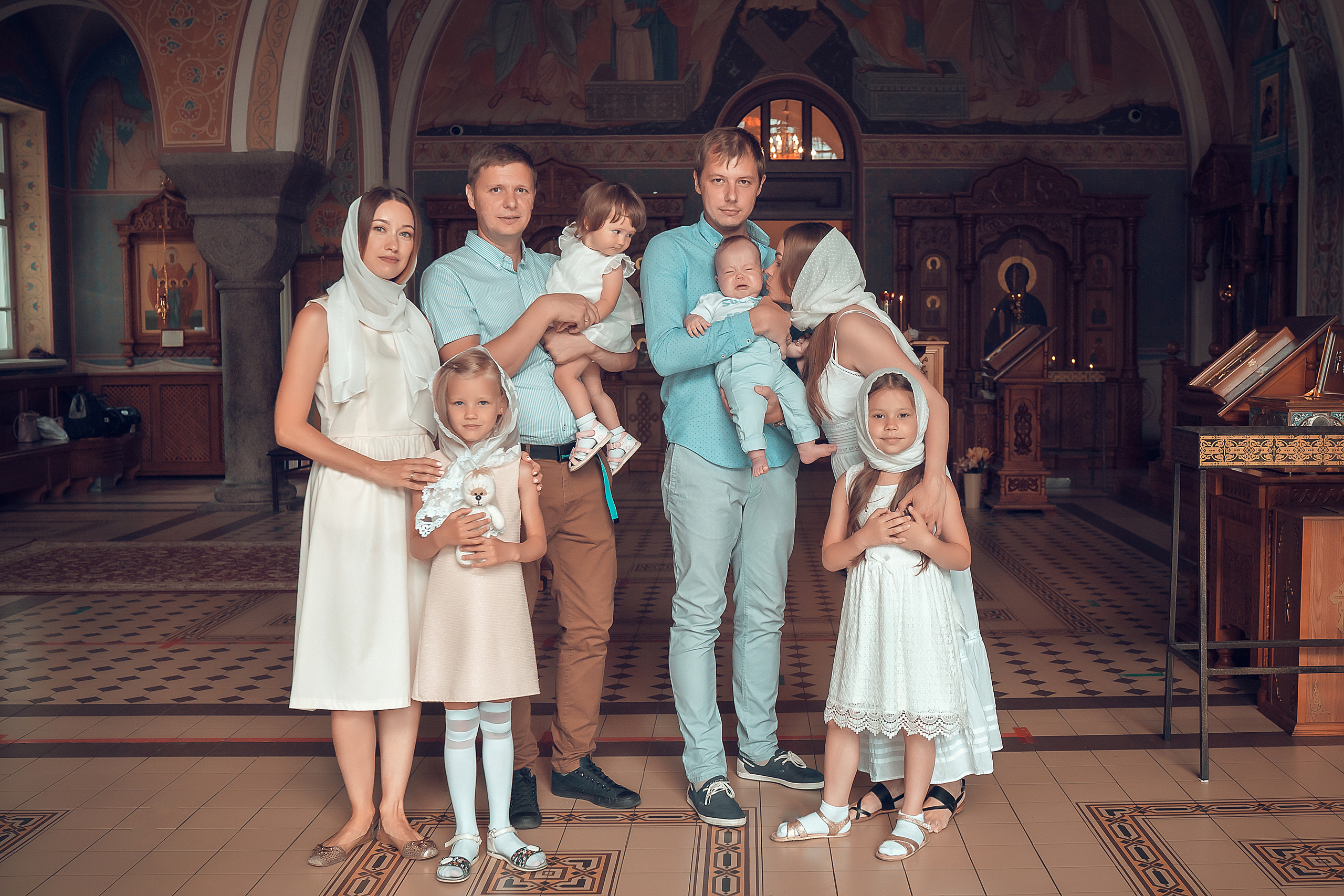 Крещение Анастасии и Арсения. Фотограф на Крещение и Венчание в Красноярске Рамазанова Юлия