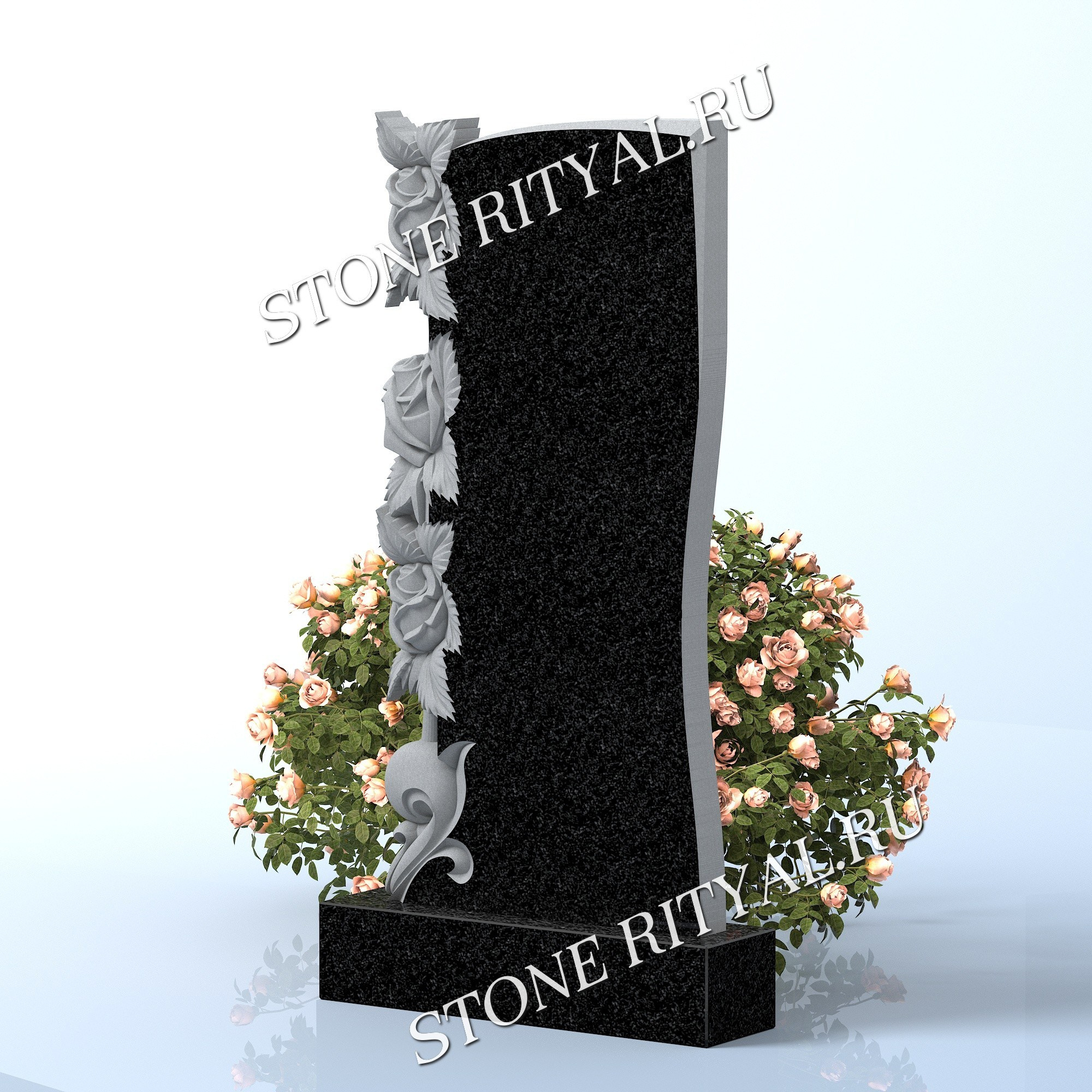 Вертикальные памятники фигурные. Изготовление и установка памятников в Москве и МО