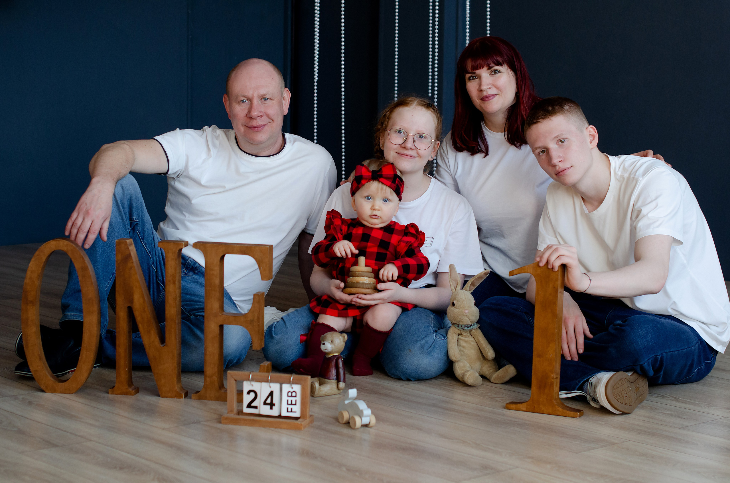 Мариночке 1 годик. Фотограф в Хабаровске