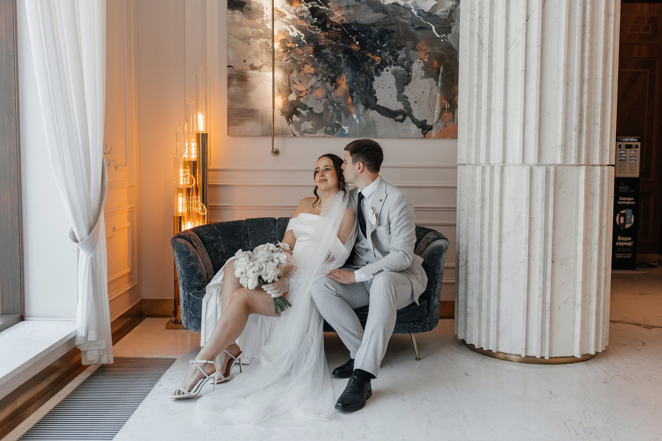 Свадебная фотосессия в отеле Marriott Imperial Plaza