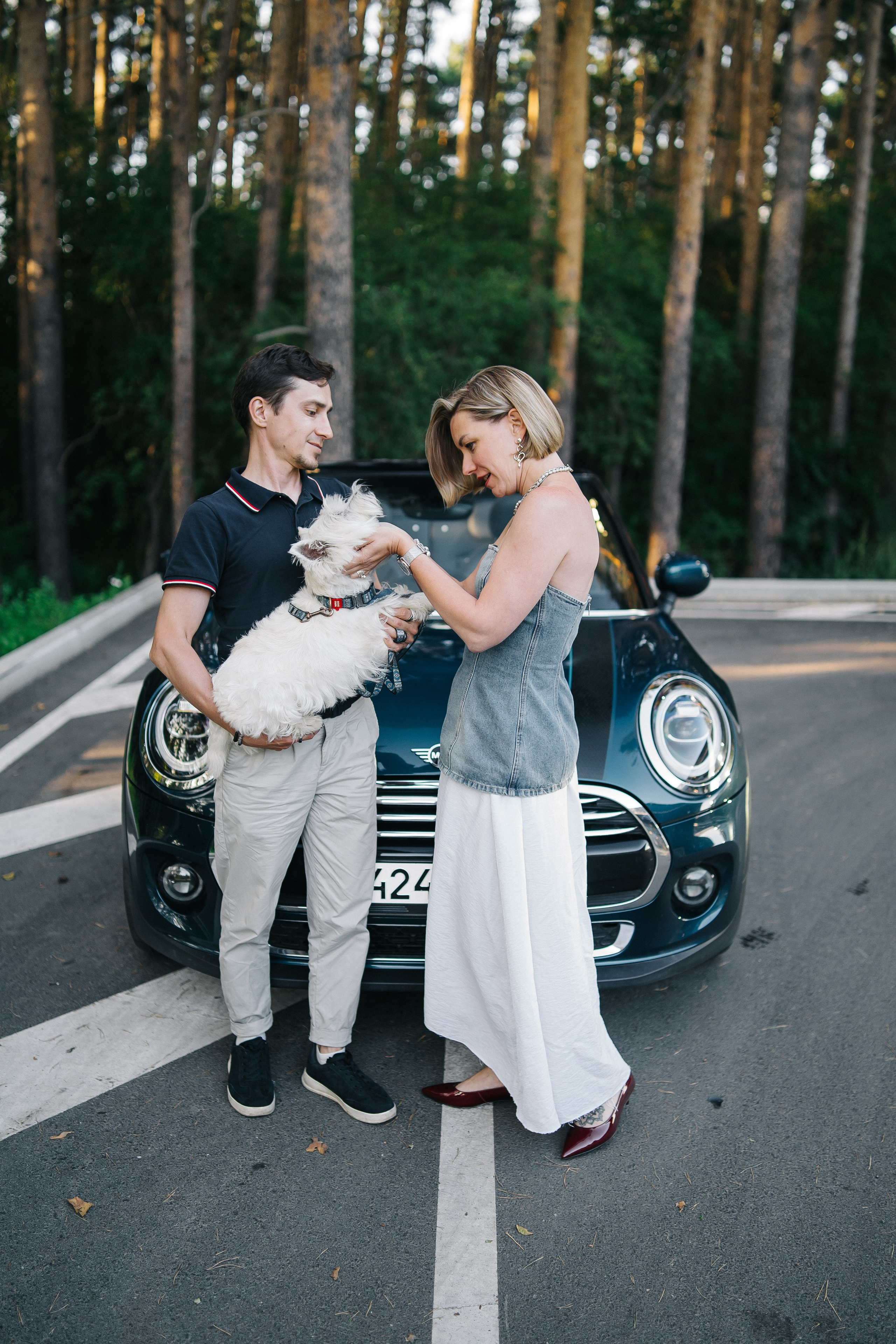 Стилизация Love Story | Михаил, Елена и Лакки. Стилист Елена Михайлова | стиль & архетипы