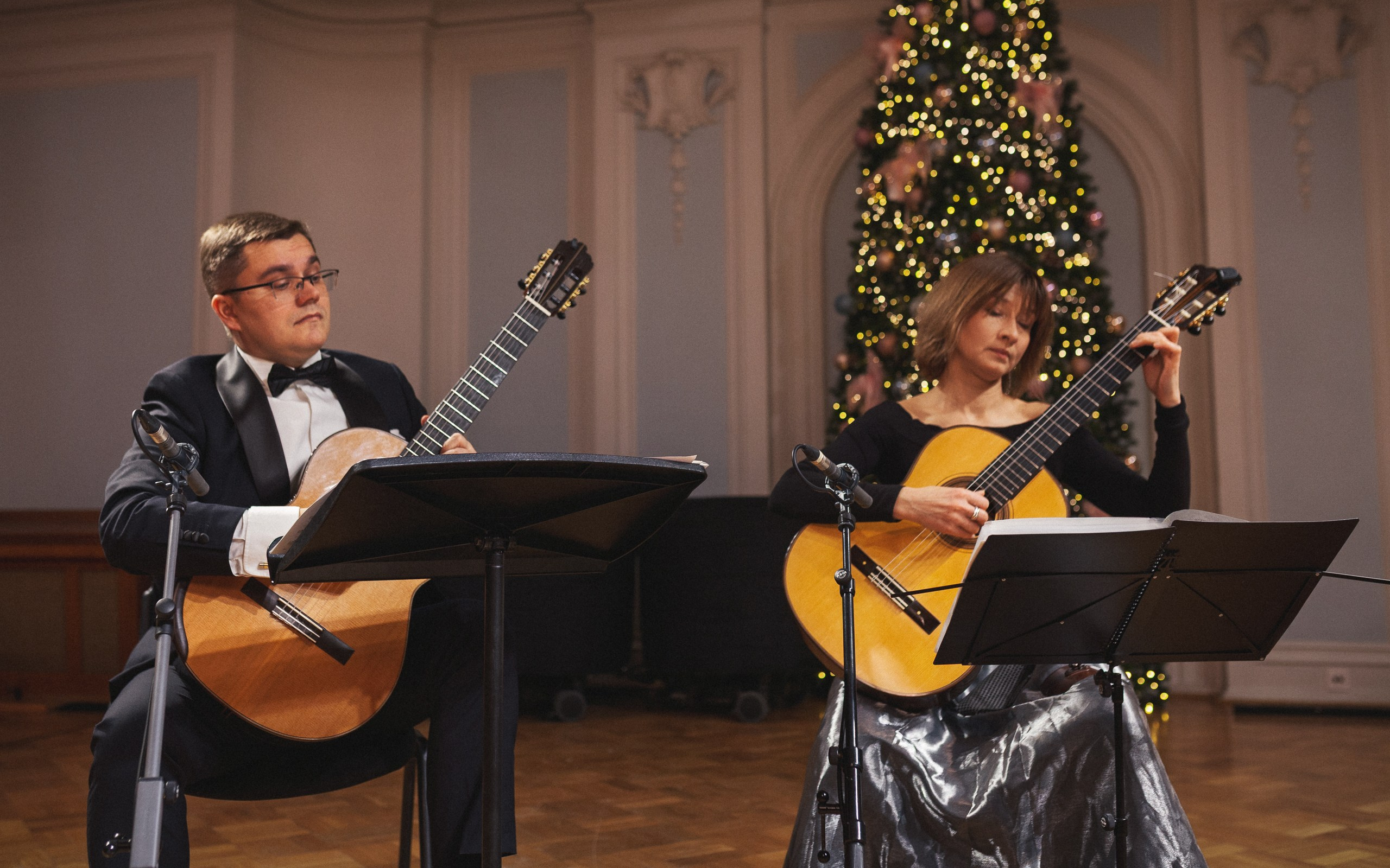 Московское гитарное трио в Московской консерватории. Дмитрий Бородаев