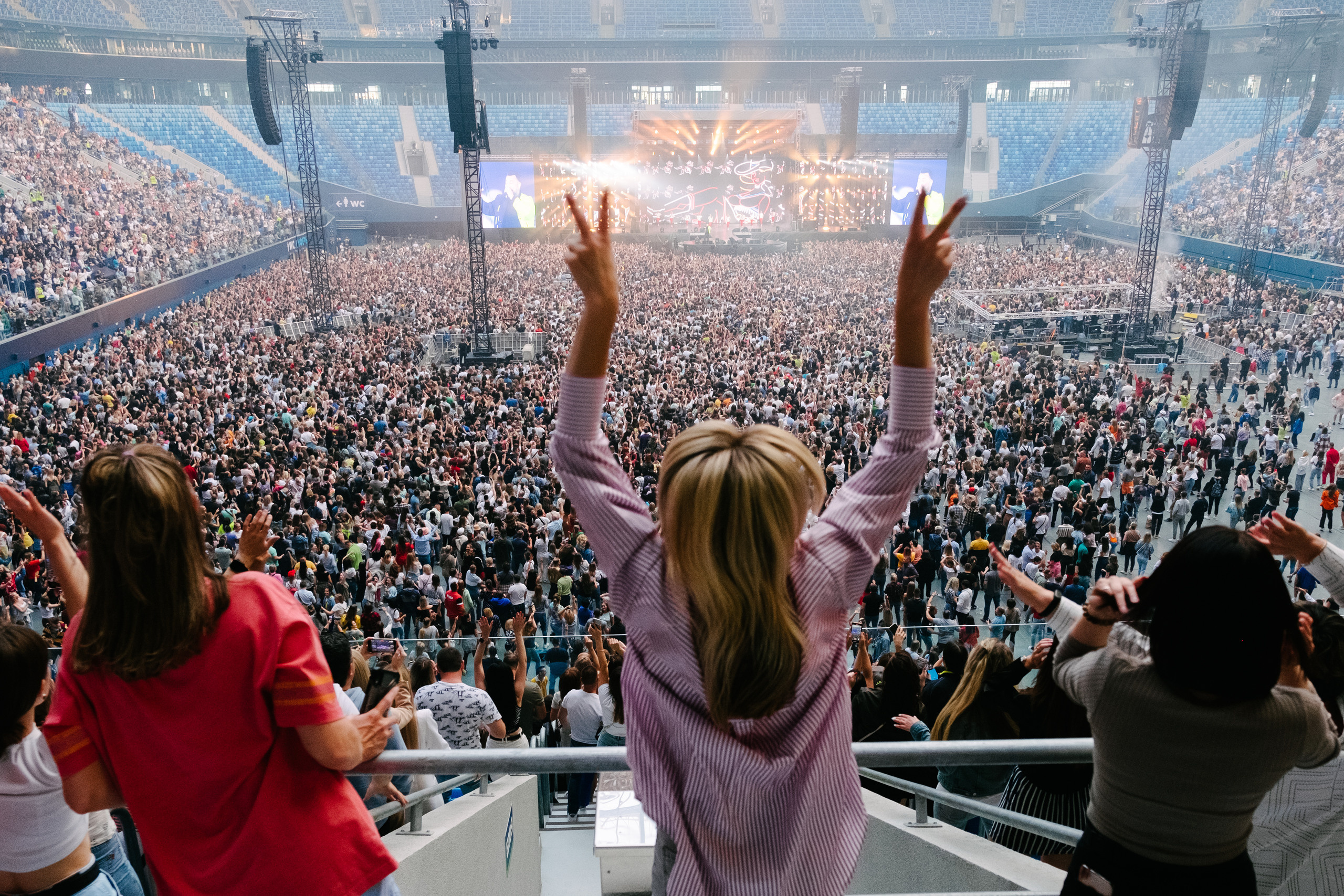 Руки Вверх! | Санкт-Петербург | Газпром Арена. Свадебный и репортажный фотограф Евгений Рудницкий