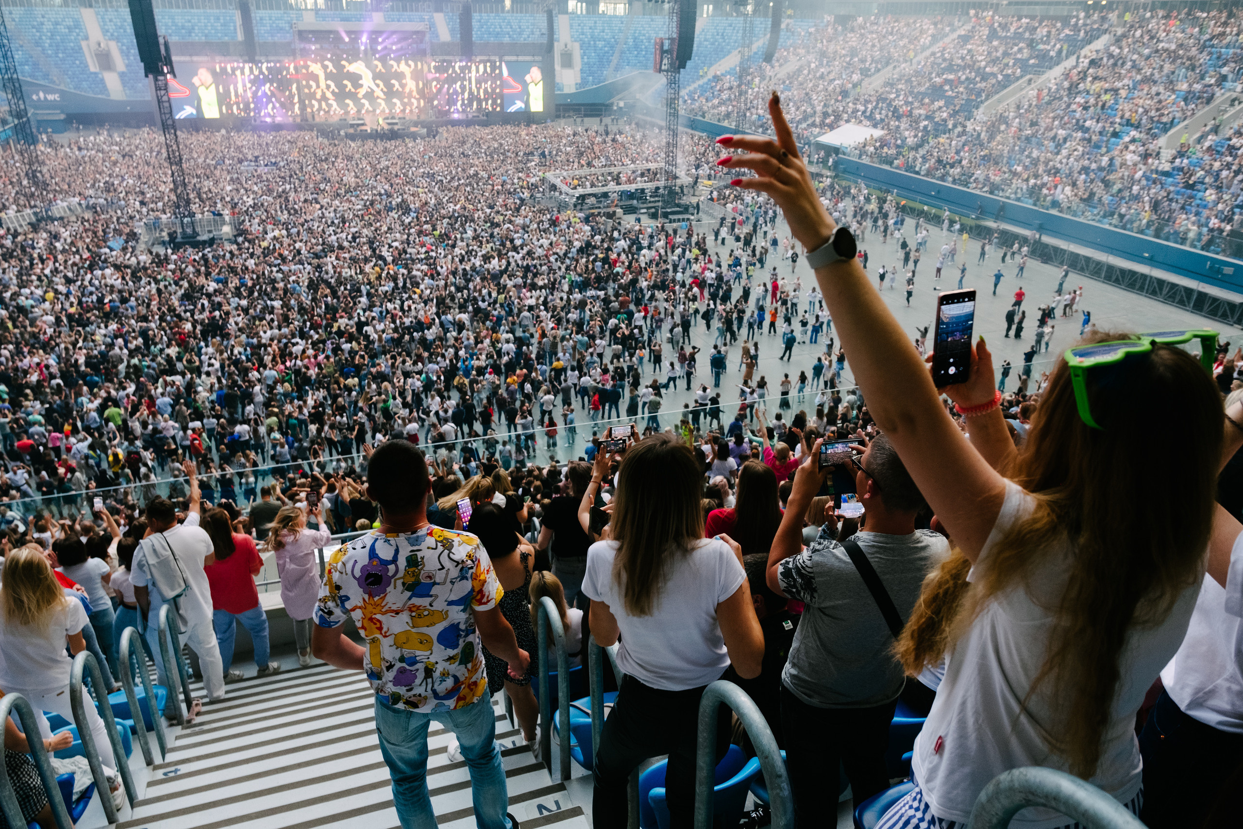 Руки Вверх! | Санкт-Петербург | Газпром Арена. Свадебный и репортажный фотограф Евгений Рудницкий