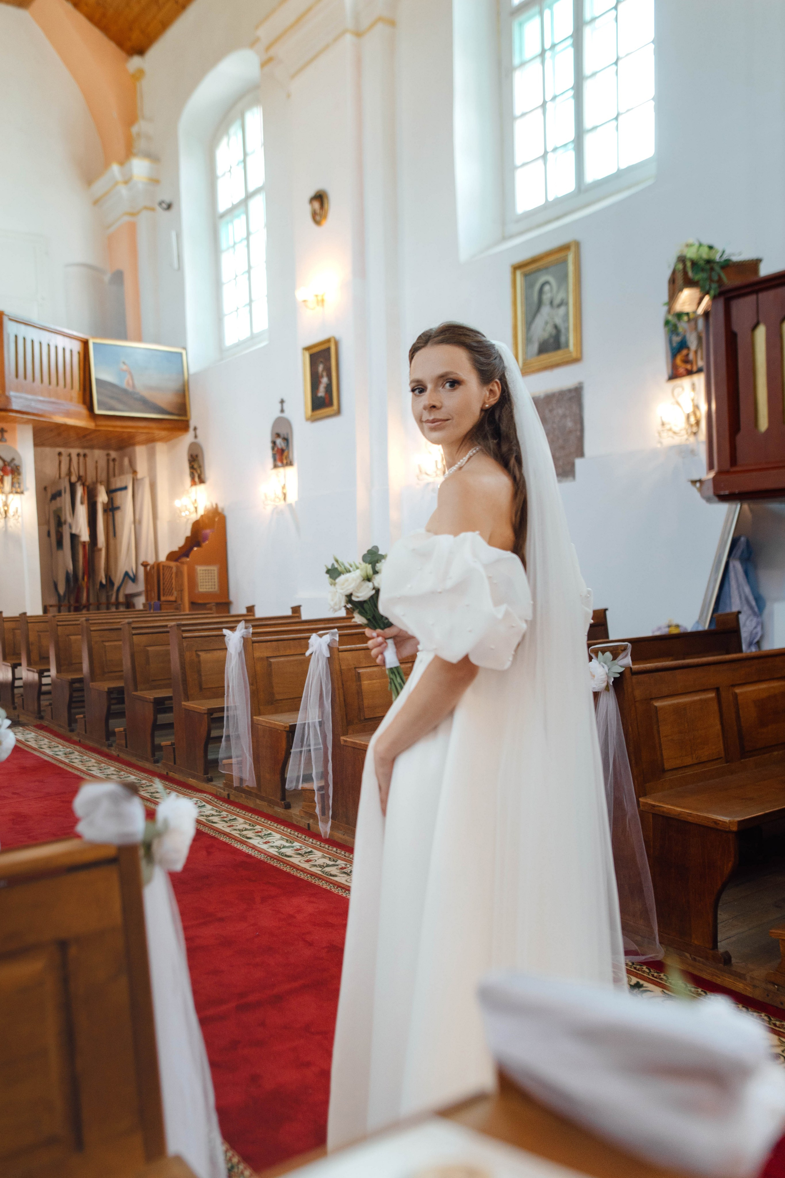 Венчание Анастасии и Сергея, костёл Непорочного зачатия