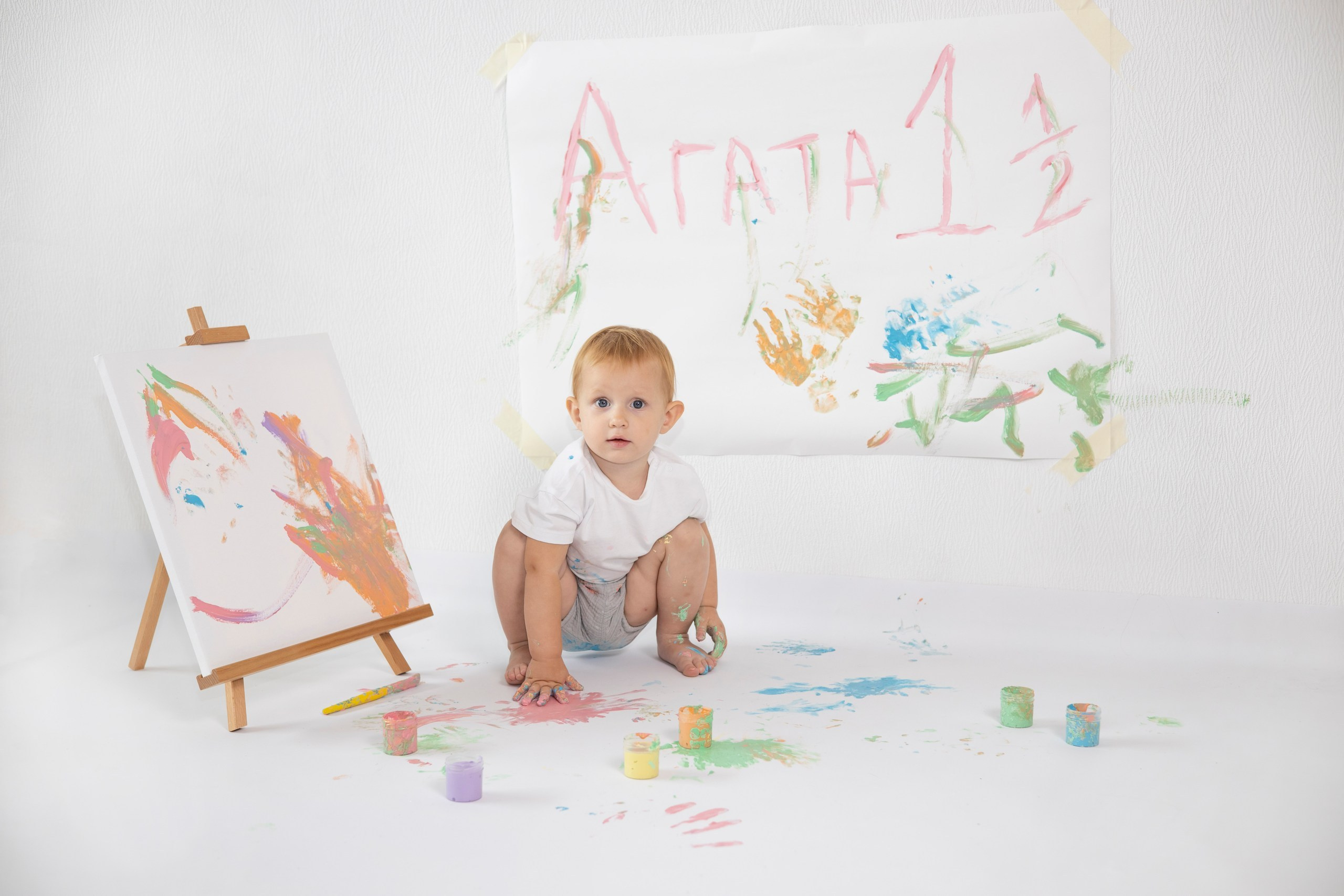 Фотосессия с красками. Фотокрошка — детская фотостудия в Новосибирске