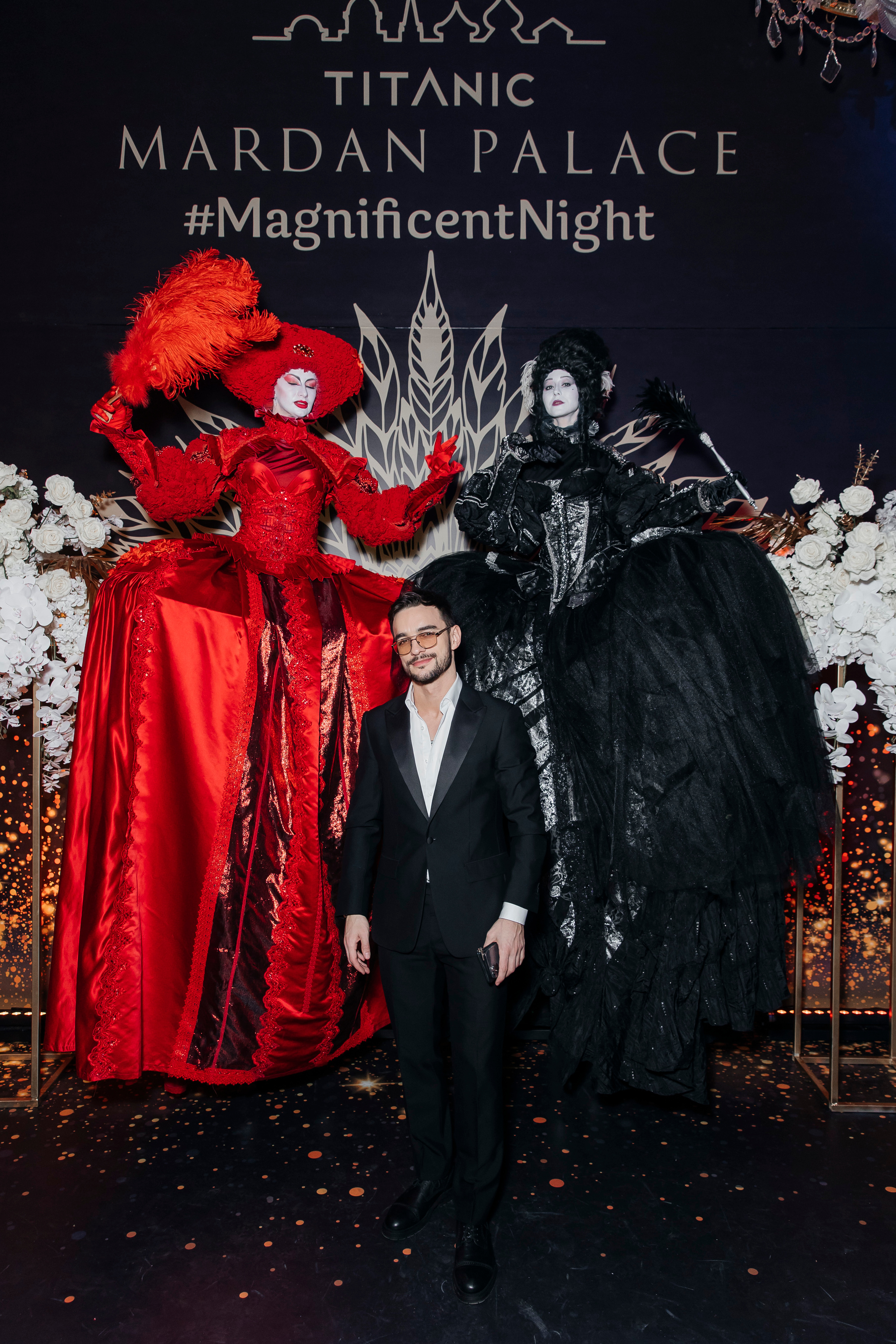 Костя BRAVO на праздничном ужине TITANIC MARDAN PALACE в Balzi Rossi