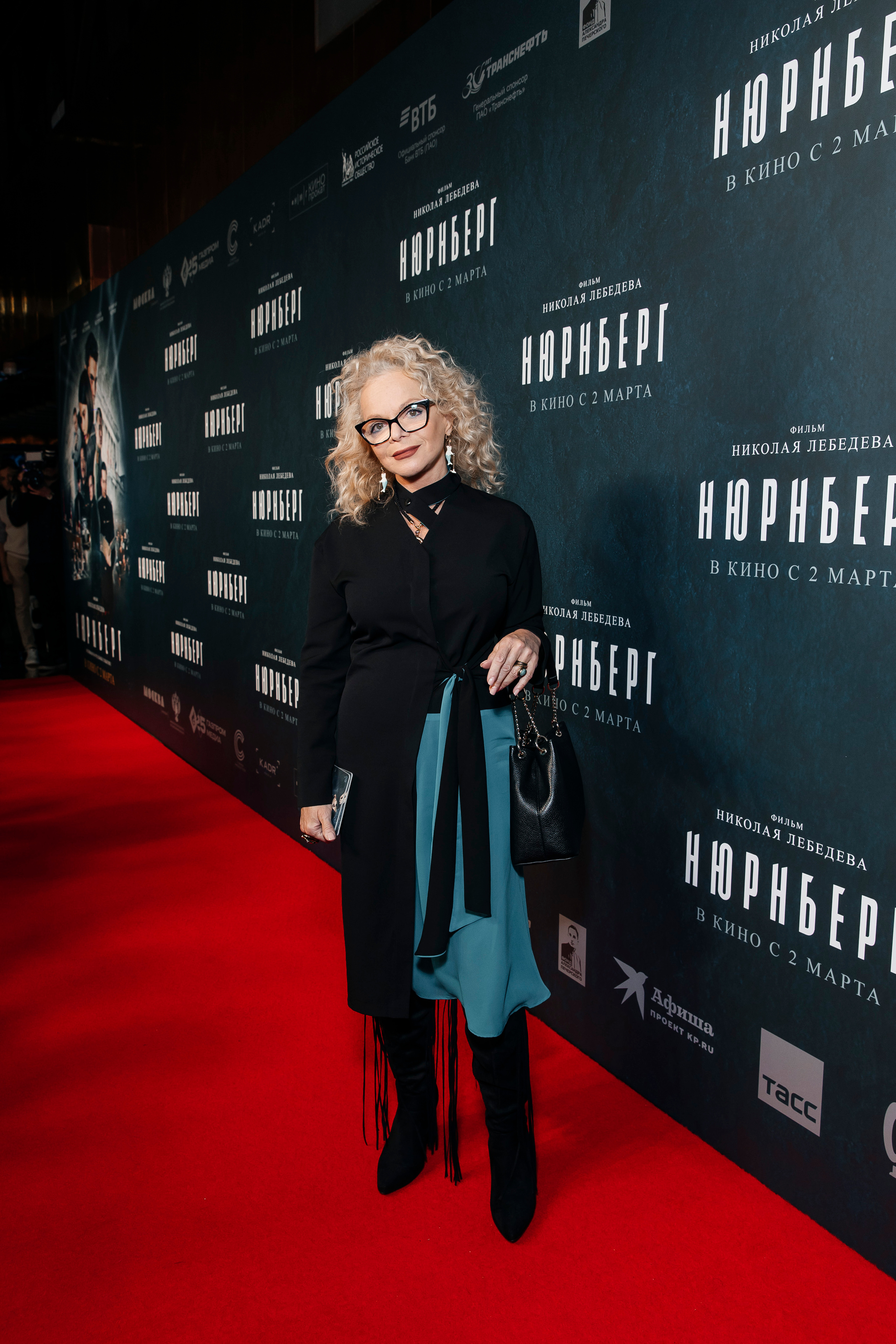 Лариса Долина на премьере кинокартины «Нюрнберг» в Москве