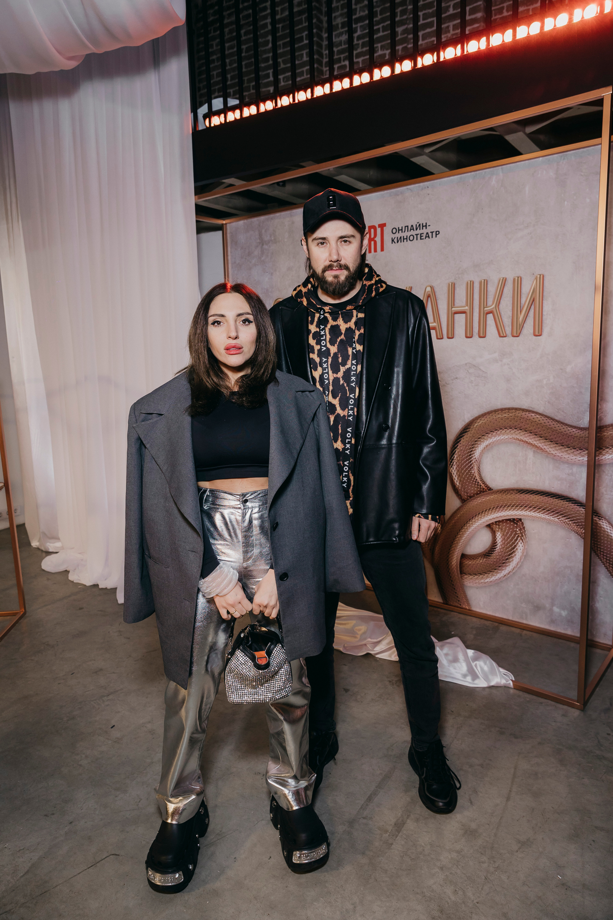 Люси и Дмитрий Волков на премьере нового сезона "Содержанки"