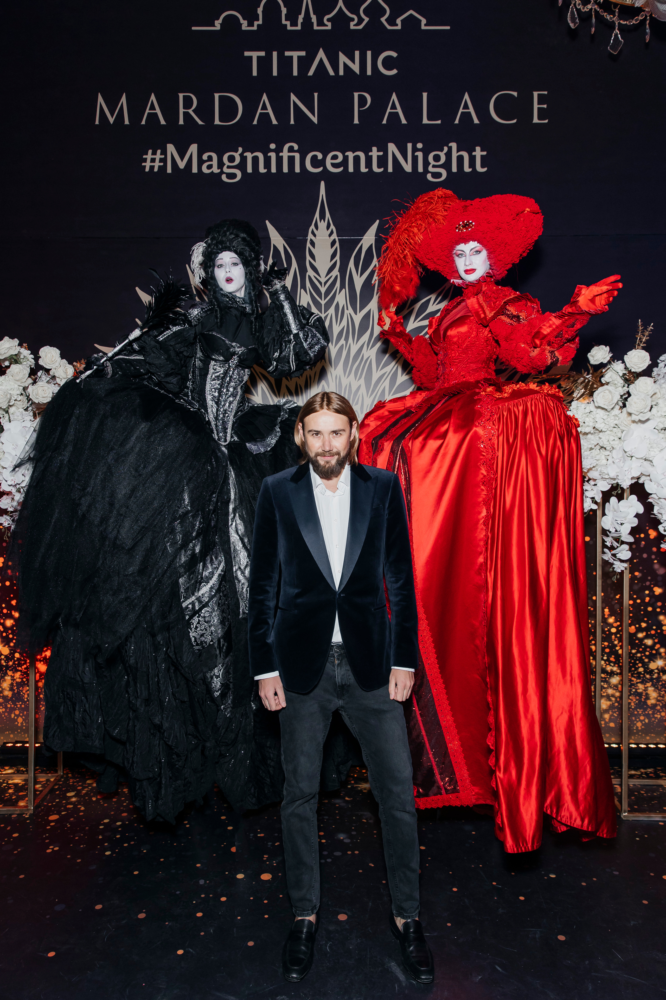 Дмитрий Волков на праздничном ужине TITANIC MARDAN PALACE в Balzi Rossi